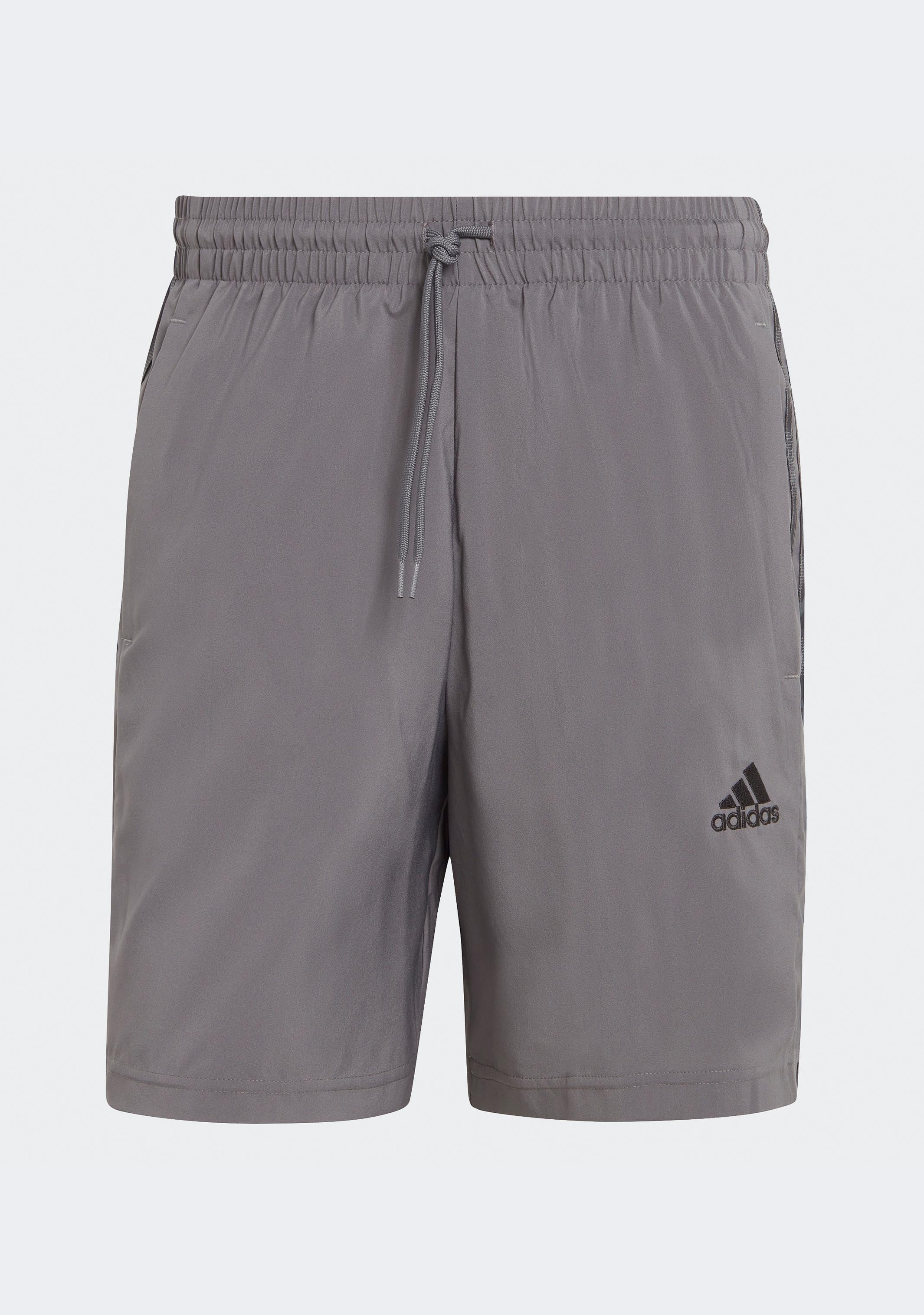 **Adidas Aeroready Essentials Chelsea 3 Stripes Men's Running Shorts - Lightweight, Breathable & Quick-Dry for Gym, Jogging & Casual Wear**