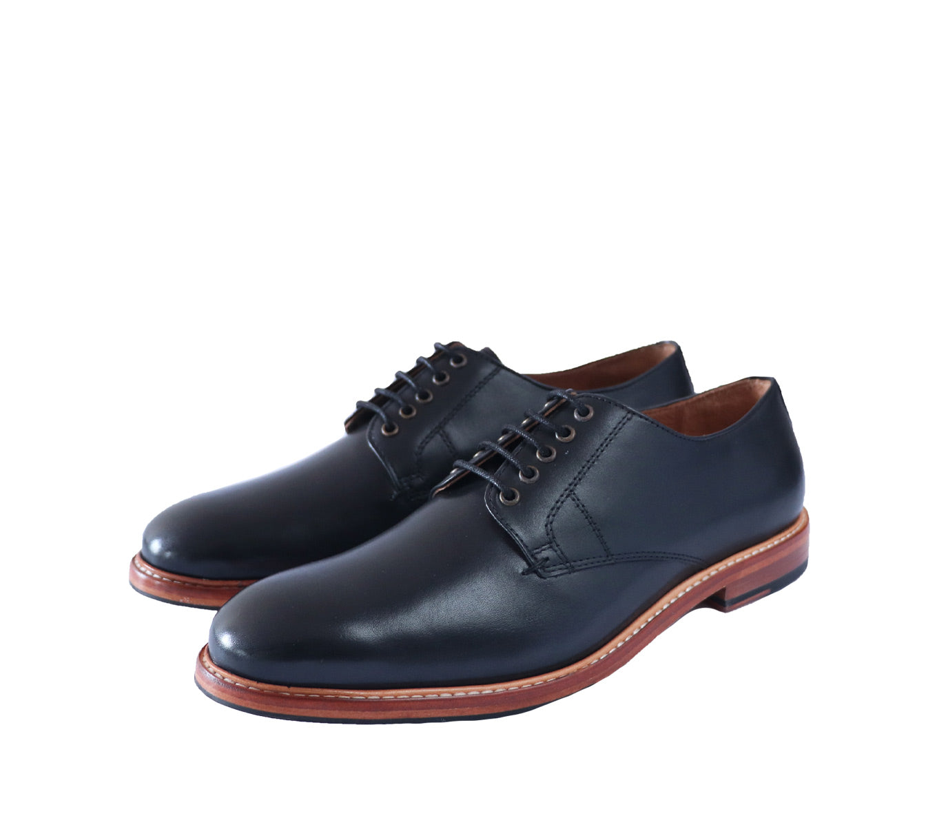 Premium Derby Leather Shoes for Men - Classic Oxford Style Dress Shoes for Business & Formal Occasions - Comfortable & Durable Leather Footwear for Office, Weddings & Special Events