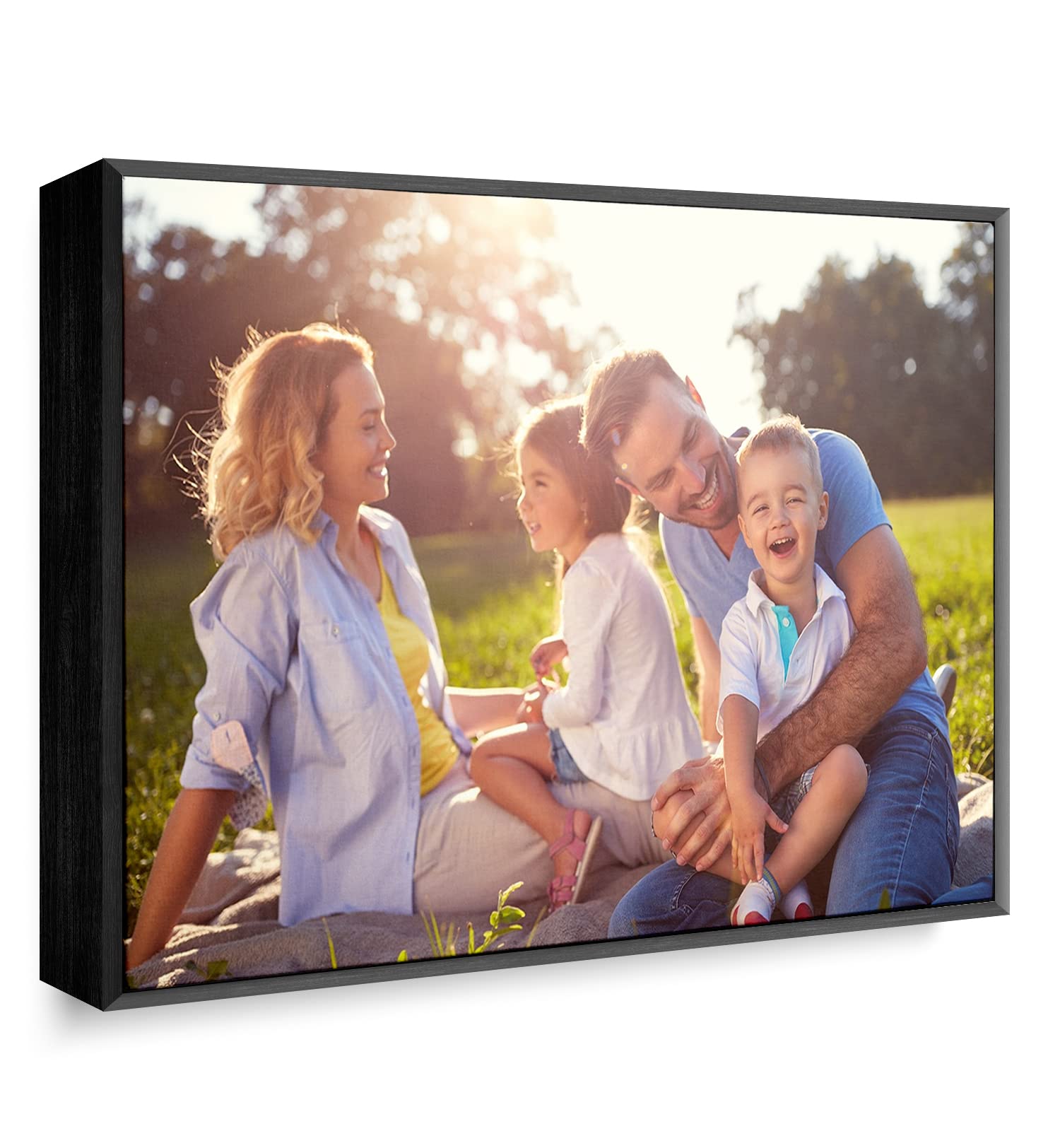 DIY Canvas Floater Frames for Paintings - 1.25