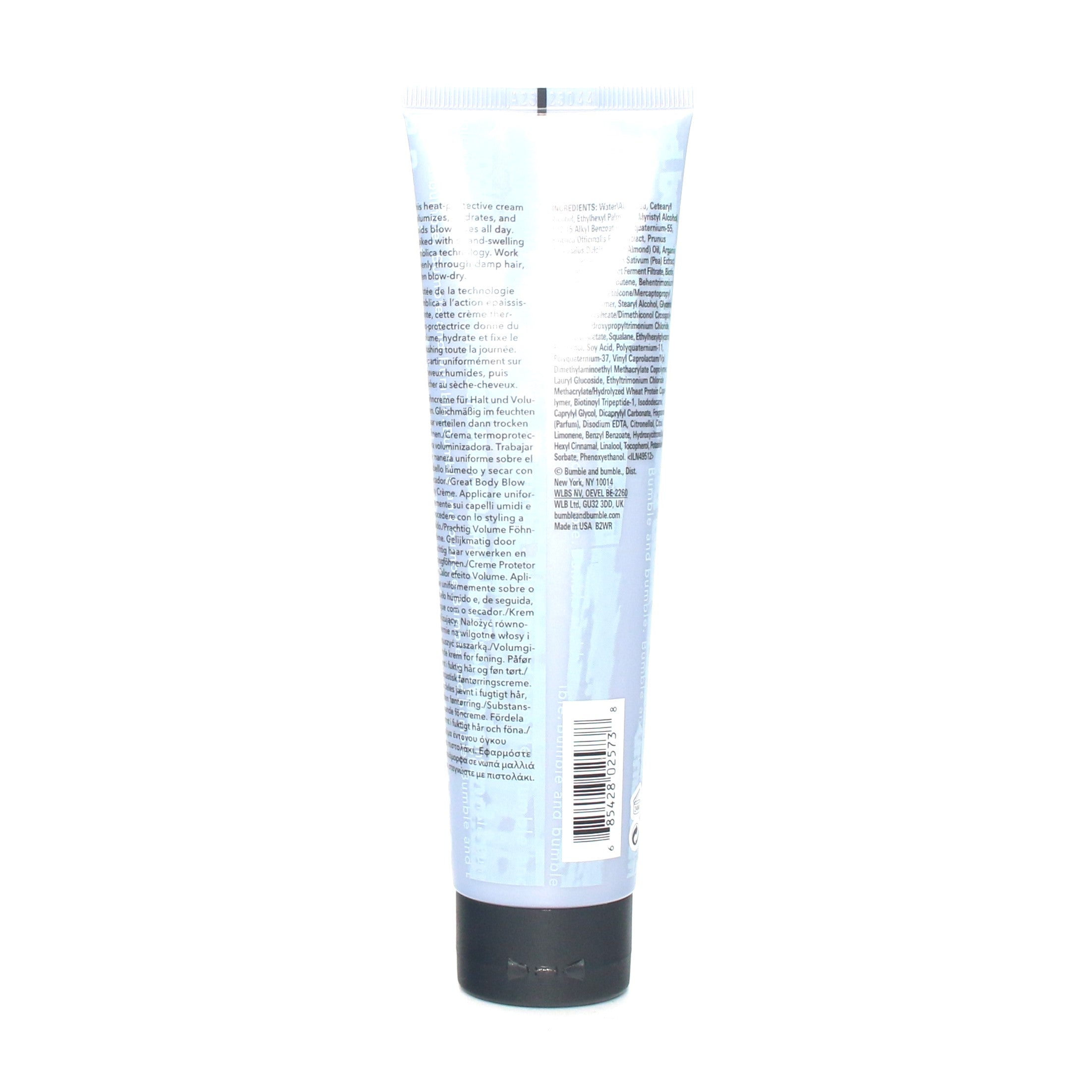 Bumble and Bumble Thickening Great Body Blow Dry Creme 5 oz - Volumizing Hair Styler for Fine & Thin Hair - Perfect for Daily Styling & Salon-Like Blowouts at Home
