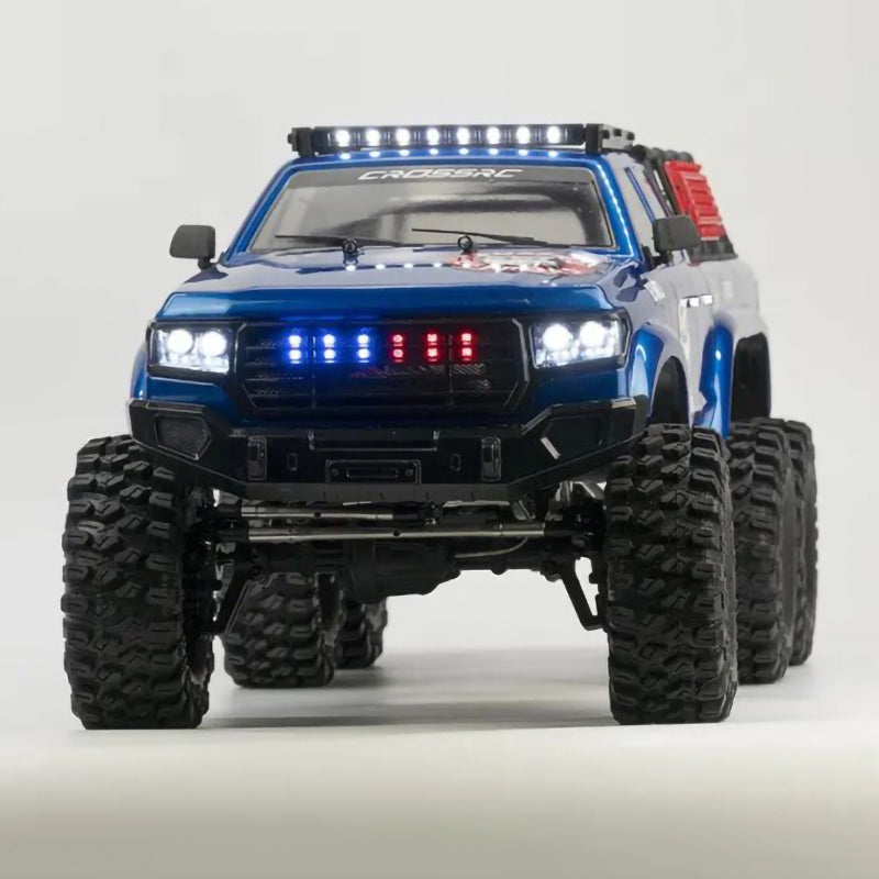 CrossRC AT6 1/10 Scale 6X6 6WD RC Off-Road Vehicle - Remote Control Electric Car for Hobbyists & Enthusiasts | Perfect for Off-Road Racing, Trail Adventures & Backyard Fun