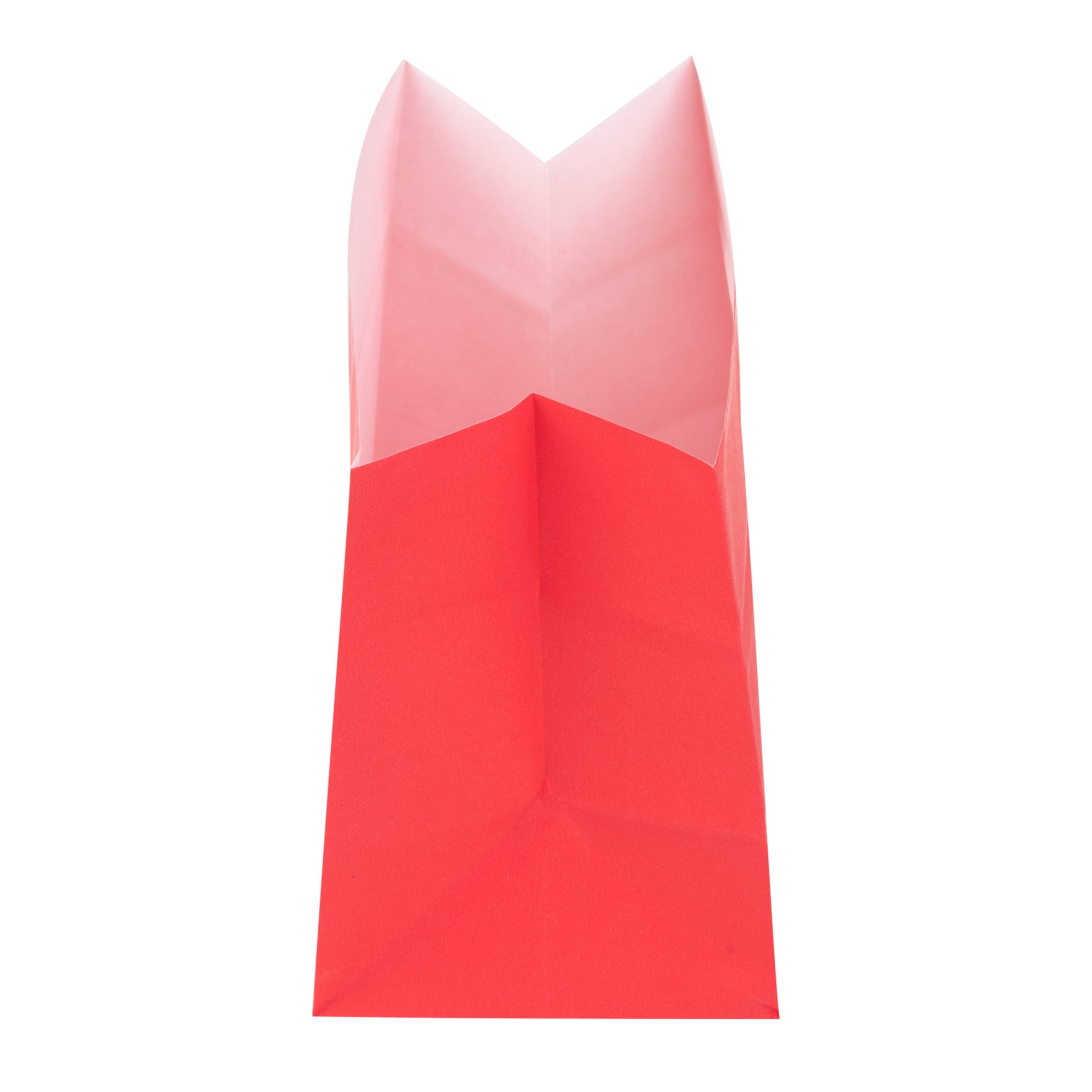 Red Paper Snack Bags Large Size 4.25