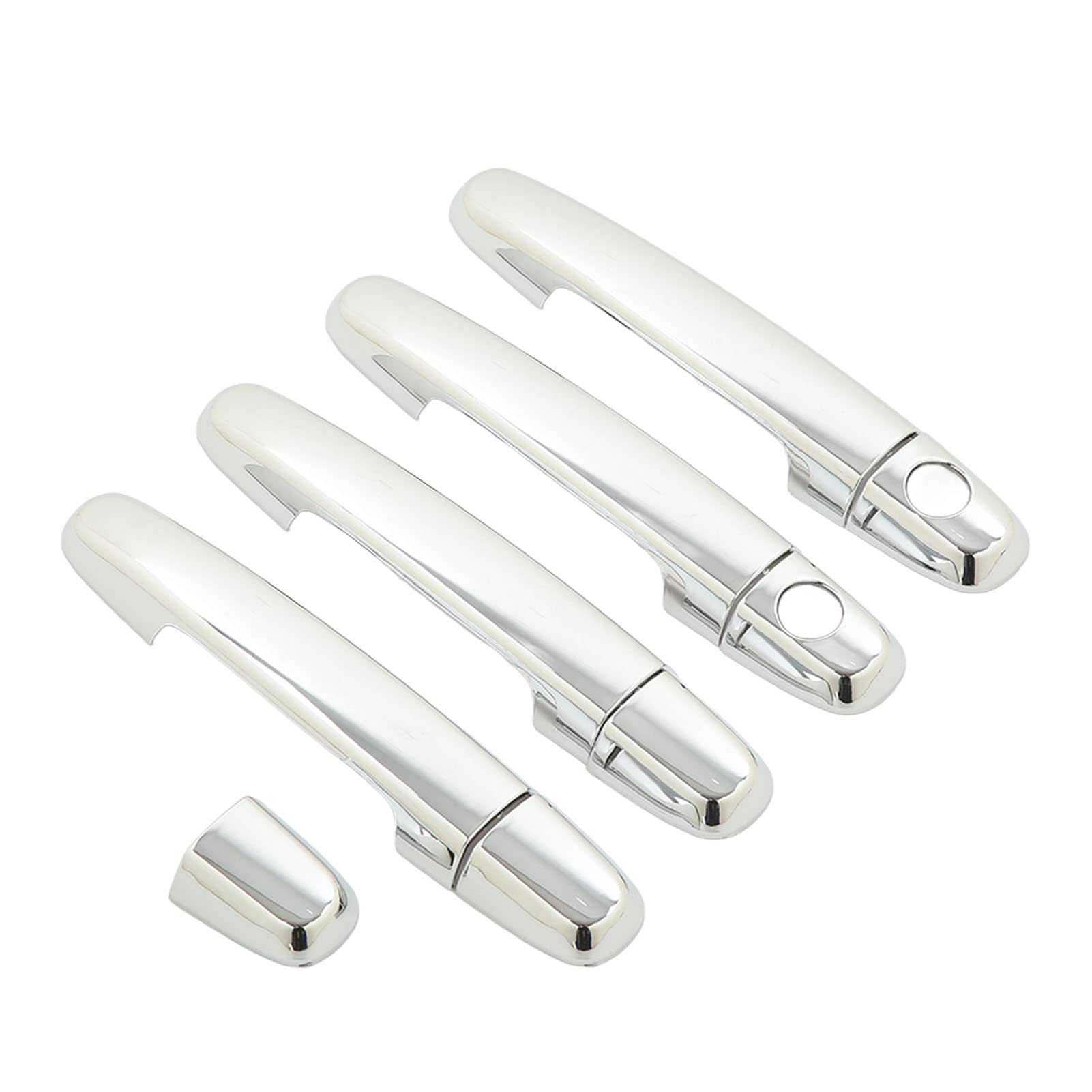 8-Piece ABS Chrome Car Door Handle Covers for Toyota Camry 2002-2006 - Exterior Door Protectors with Keyhole Access | Prevent Scratches & Enhance Vehicle Appearance
