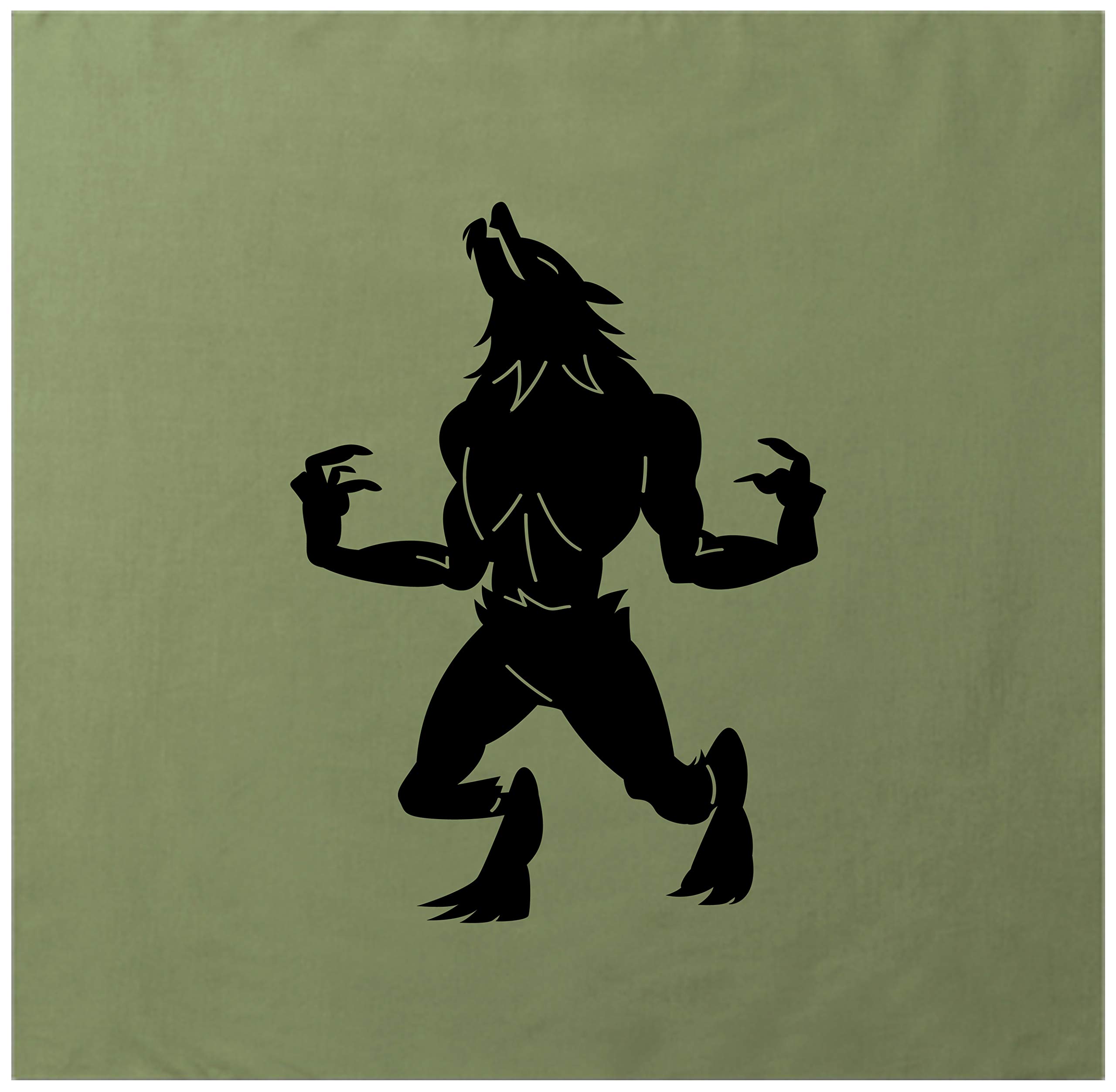 Werewolf Halloween Flags - Mato & Hash Halloween Graphic Hanging Decor for Outdoor & Indoor Halloween Party Decorations