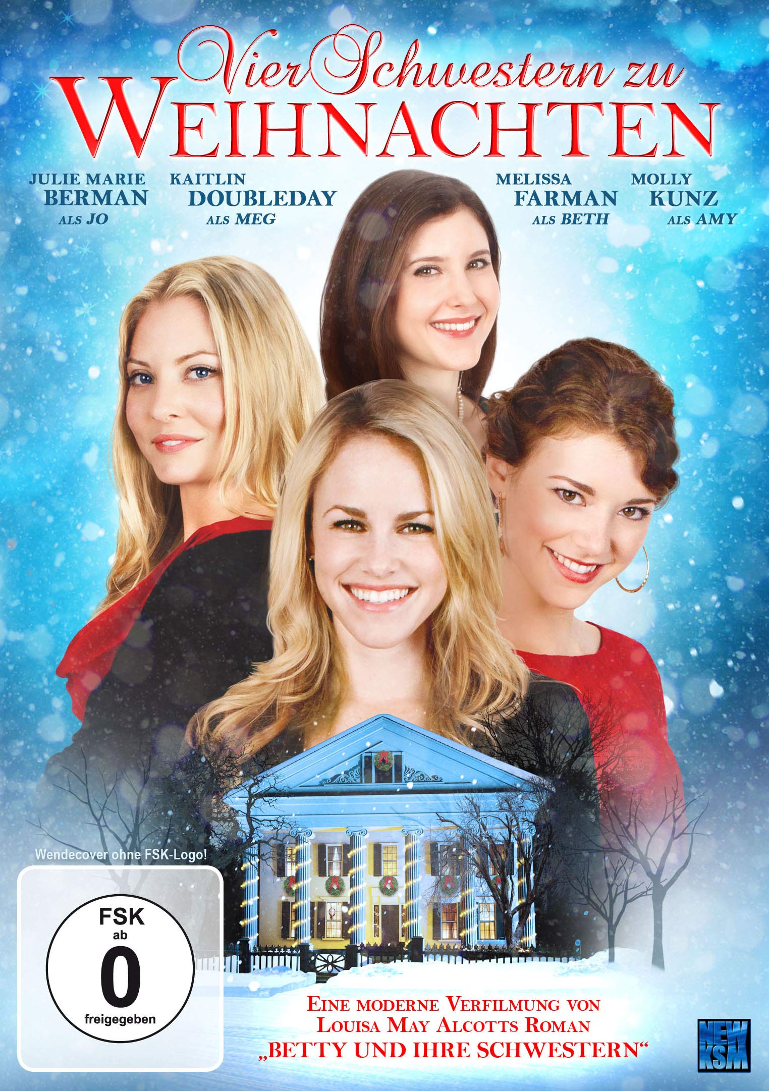 The March Sisters at Christmas DVD - PAL Region 2 Import from Germany | Classic Holiday Family Movie for Christmas Gatherings & Cozy Winter Nights