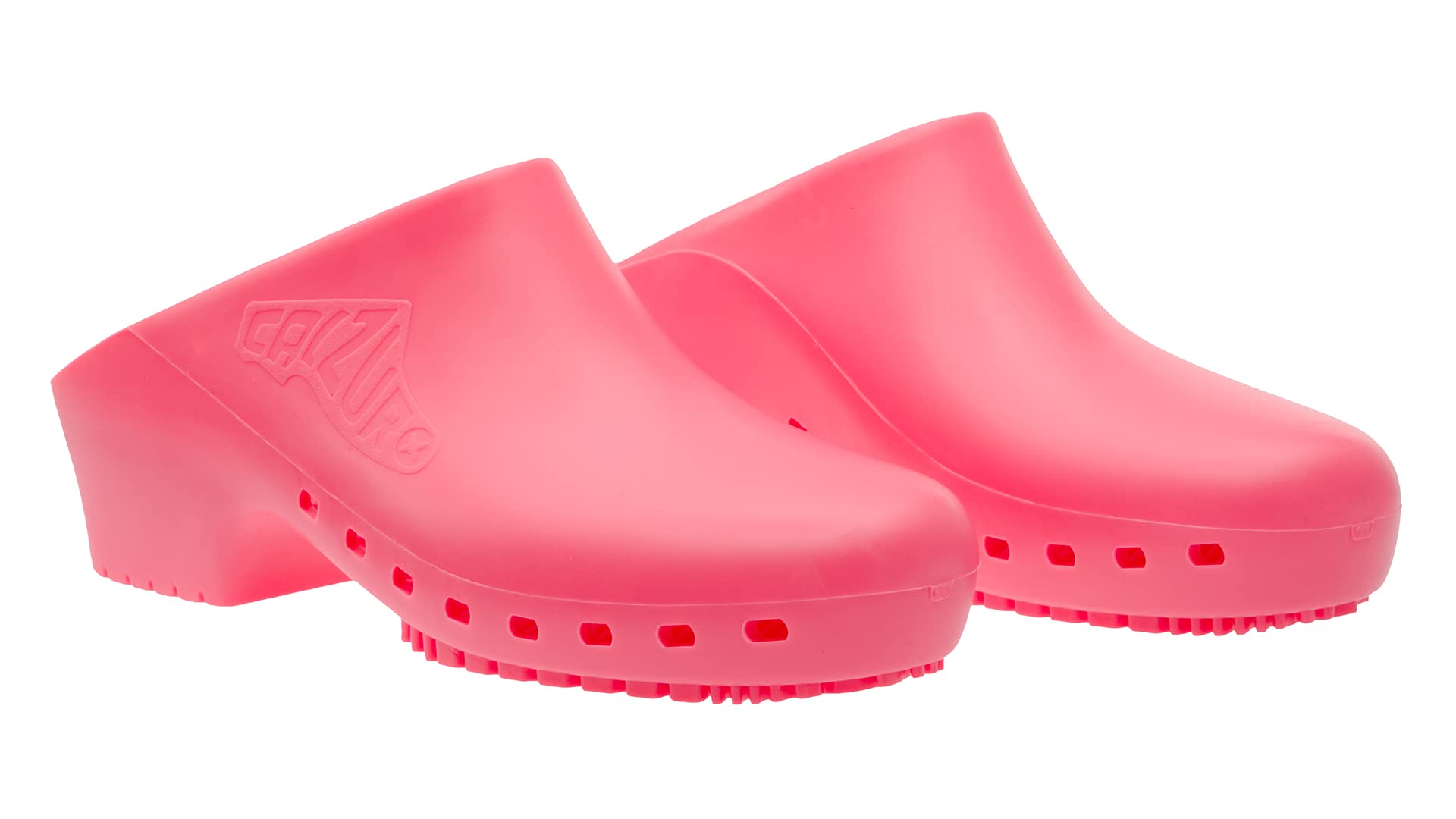 CALZURO Classic Work Clogs Without Holes - Unisex Nursing & Kitchen Shoes - Non-Slip, Autoclavable Rubber Clogs for Women & Men - Perfect for Healthcare, Food Service & Laboratory Professionals