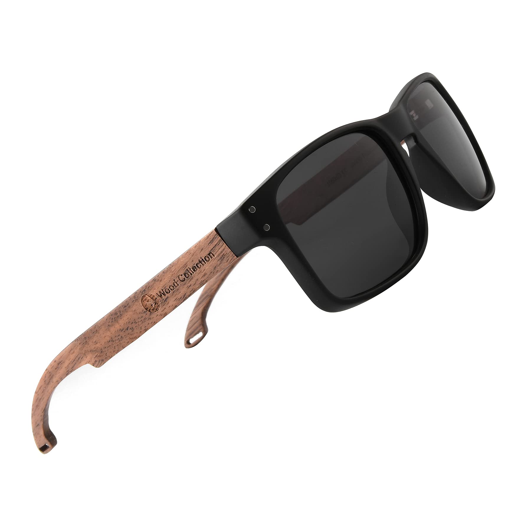 Polarized Wood Sunglasses for Men & Women - UV Protection, Lightweight & Stylish - Perfect for Driving, Fishing, and Outdoor Activities