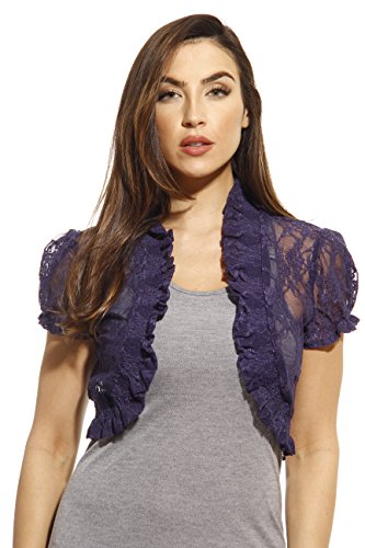 Navy With Lace