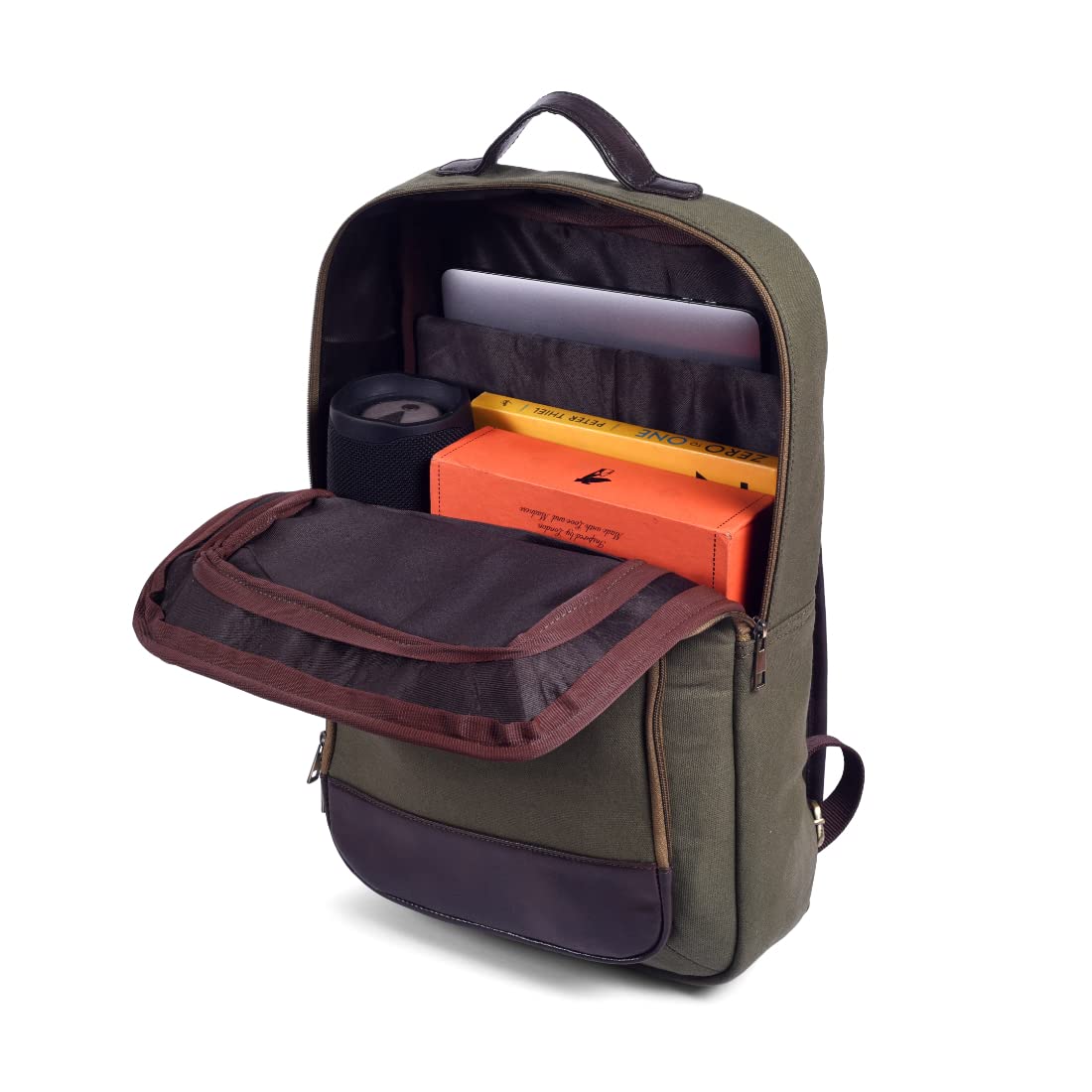 Durable Gauge Machine Backpack with Front Sleeve Pouch - Perfect for Work, Travel & Outdoor Adventures