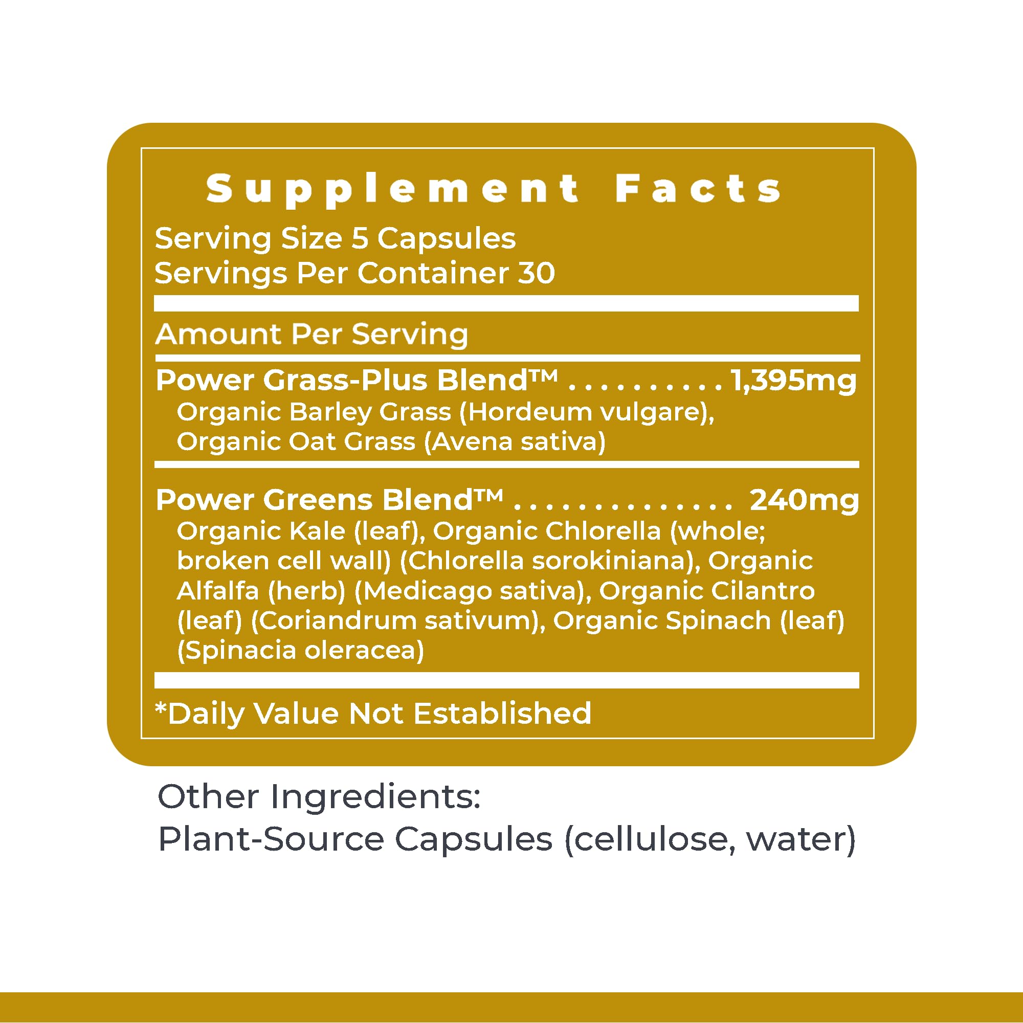 Premier Research Labs Greens Capsules - Super Greens Supplement with Leafy Greens, Kale & Chlorella | 150 Vegetarian Capsules for Daily Wellness, Detox & Energy Boost | Perfect for Busy Professionals & Health-Conscious Individuals
