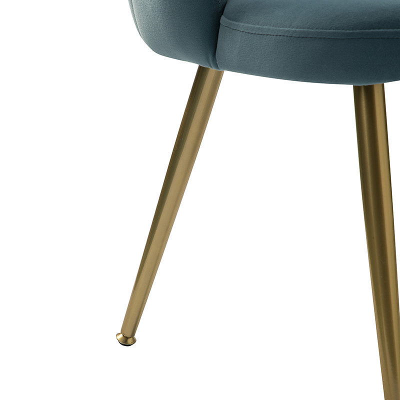Elodia Side Chair - Modern Accent Chair for Dining Room, Living Room & Office - Sturdy Wooden Frame with Upholstered Seat - Perfect for Home Decor & Small Spaces