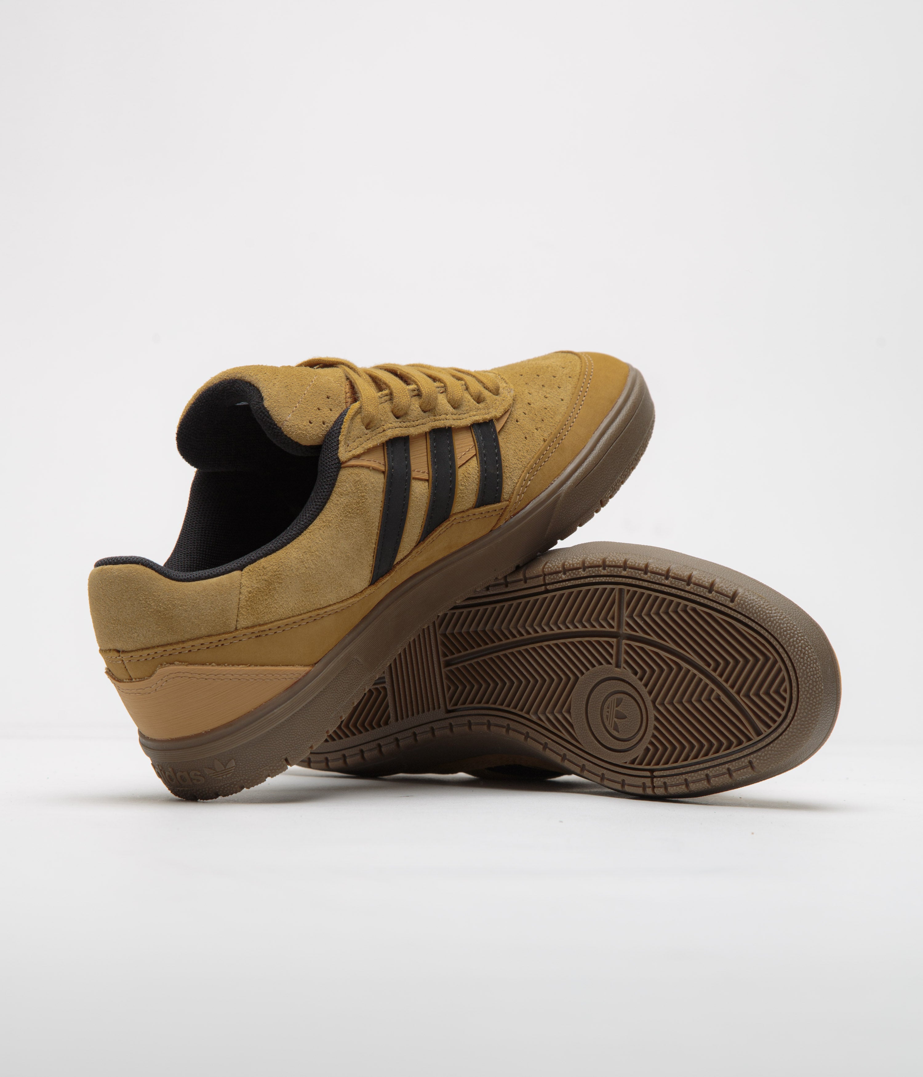 Adidas Tyshawn II Men's Basketball Shoes - Mesa/Core Black/Gum5 - High-Top Sneakers for Court Performance & Street Style