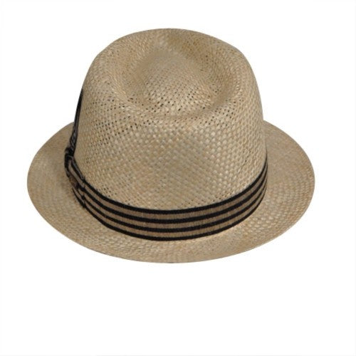 Bailey of Hollywood Zanzibar Straw Fedora Hat for Women - Summer Wide Brim Sun Hat with UPF Protection - Perfect for Beach, Vacation, and Outdoor Activities