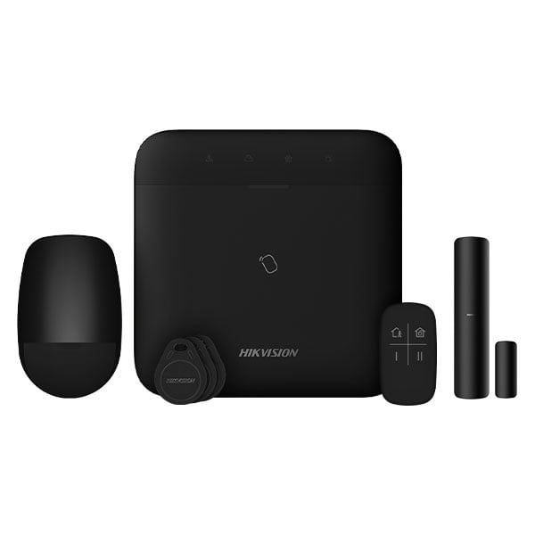 DS PWA96 KIT WE AxPro 4G Smart Home Starter Kit in Black - Perfect for Home Security & Automation Systems