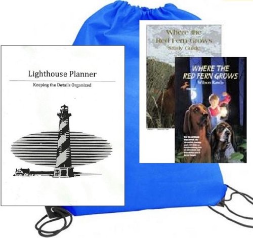 Where the Red Fern Grows Progeny Press Homeschool Kit in a Bag - Complete Literature Study Guide for Homeschooling & Classroom Learning