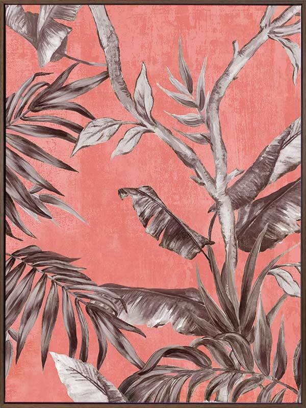 Book of Palms II Canvas Art Print - Tropical Botanical Wall Decor for Living Room, Bedroom & Office - Premium Gallery Wrapped Ready to Hang
