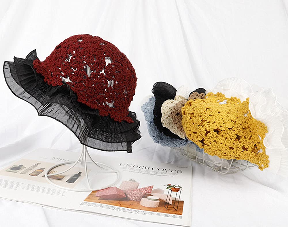 Handmade Crochet Hats for Women - Fashionable Winter Beanie & Cloche Cap - Perfect for Outdoor Activities, Travel & Cold Weather
