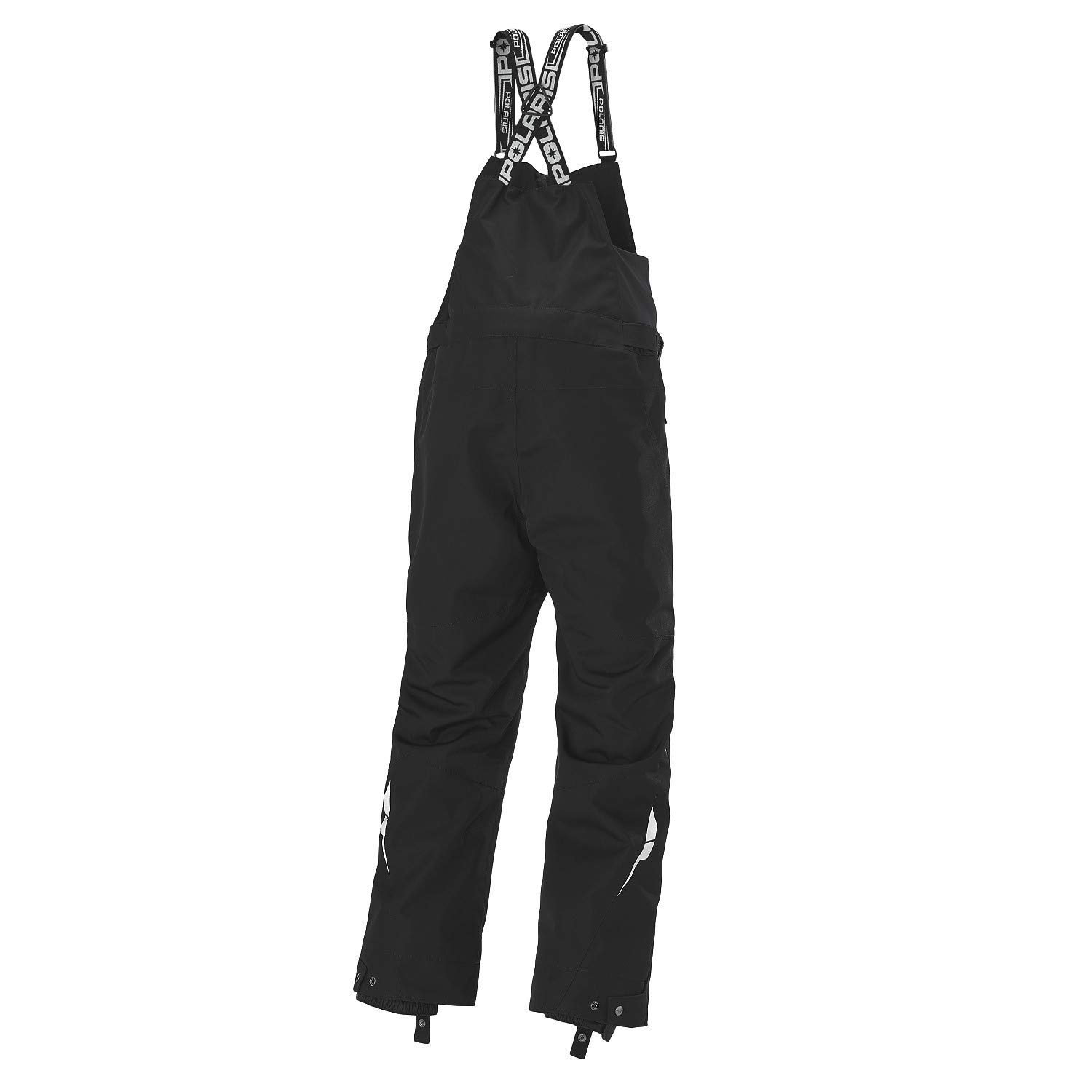 Polaris Tech54 Revelstoke Mountain Snowmobile Bibs - Waterproof Insulated Snow Pants for Men & Women (Small, Black) - Ideal for Snowmobiling, Skiing & Winter Outdoor Activities