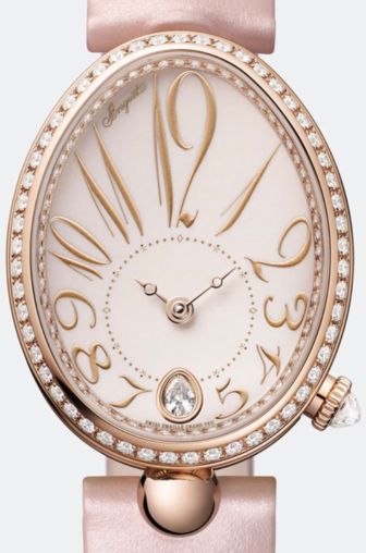 Luxury Breguet Reine de Naples 18K Rose Gold Diamond Ladies Watch - Elegant Women's Dress Watch for Formal Events & Special Occasions