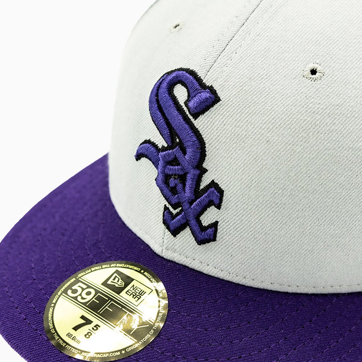 Chicago White Sox MLB 59FIFTY Fitted Baseball Cap - Official Licensed Snapback Hat for Men & Women - Perfect for Games, Sports Fans & Streetwear Fashion