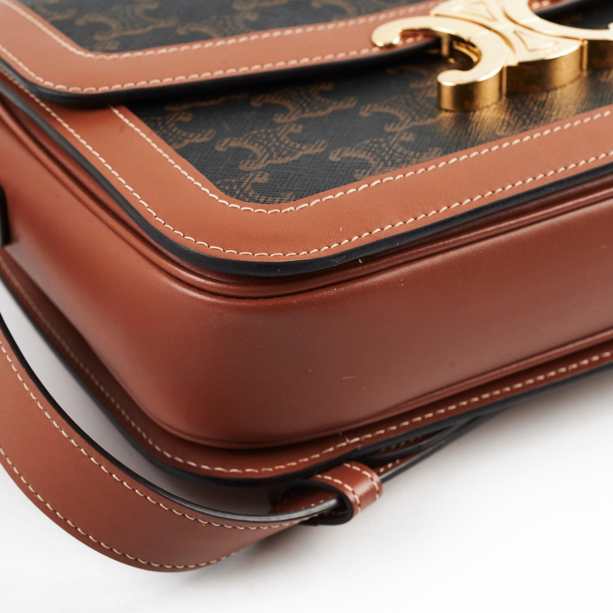 Celine Canvas Classique Triomphe Bag - Luxury Designer Handbag for Women | Perfect for Work, Travel & Everyday Use