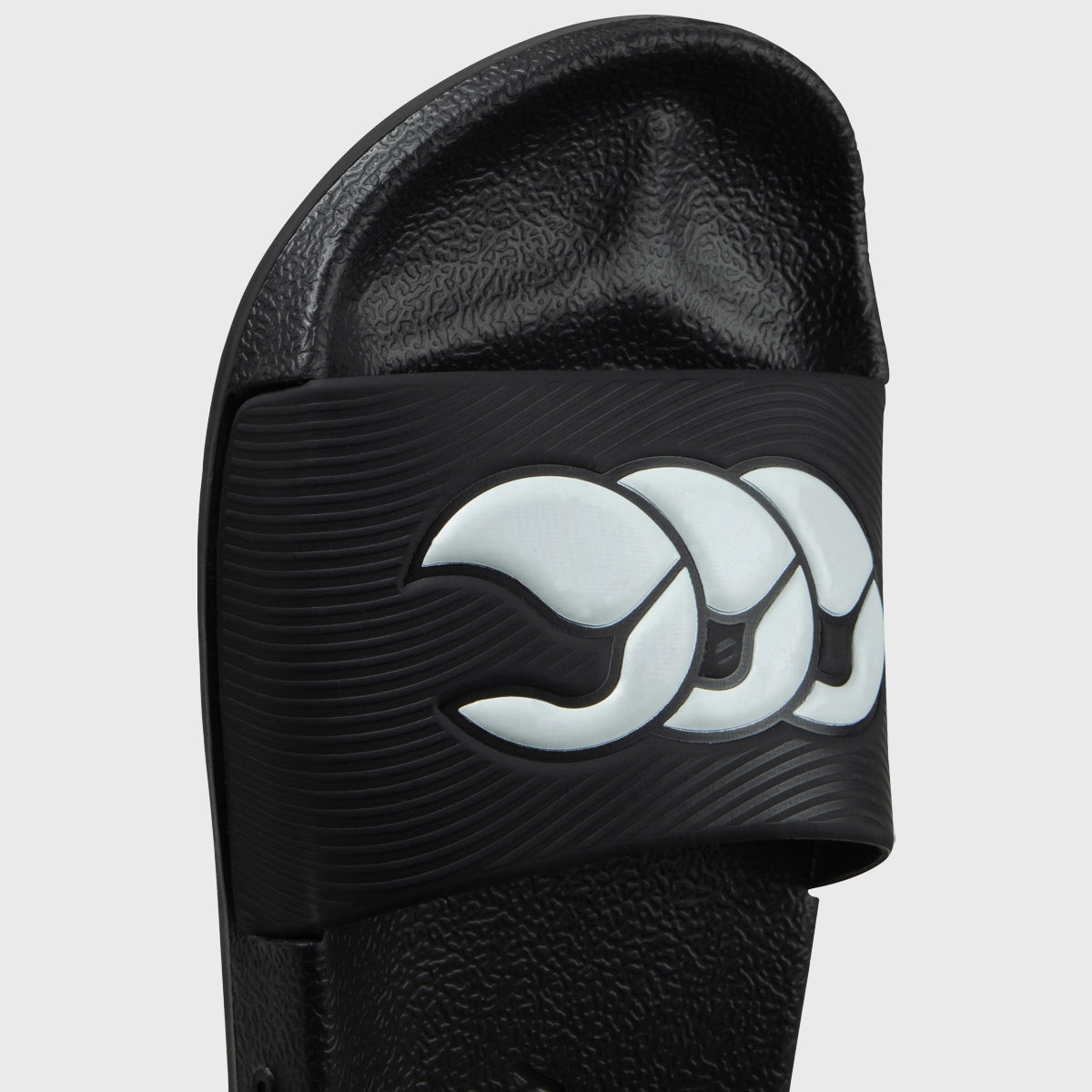 Canterbury Wide Fit Slides for Men & Women - Comfortable Black Sandals for Wide Feet - Perfect for Beach, Pool & Casual Wear
