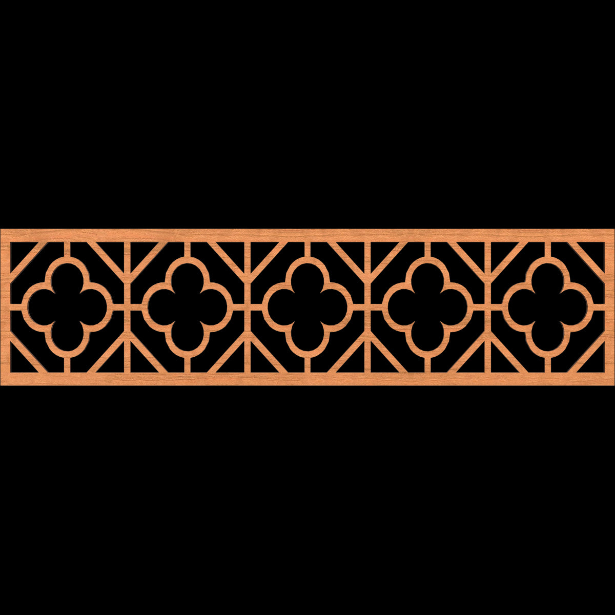 Hazelton Fretwork Moulding - Decorative Wood Trim for Home & Furniture | Perfect for DIY Projects, Wall Accents, and Cabinet Design