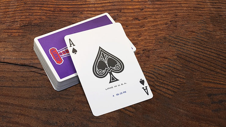 Premium Jerry's Nugget Playing Cards - Royal Purple Edition | Modern Feel for Poker, Magic Tricks & Cardistry | Collectible Deck for Card Games & Gifts