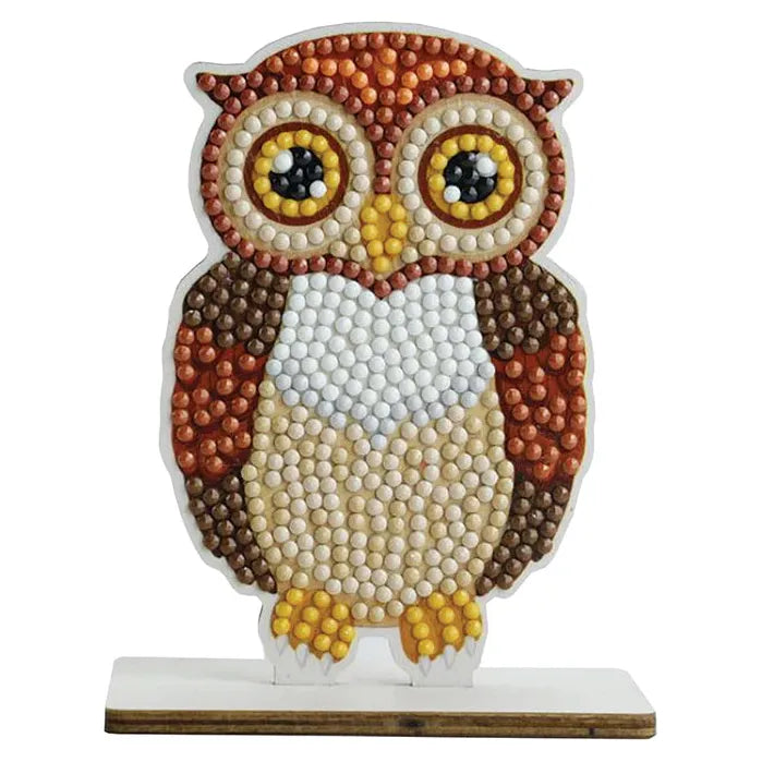 Crystal Art Fantasy Buddies - Handmade Crystal Figurines for Collectors & Home Decor | Perfect for Gifts, Meditation Spaces & Office Desk Decorations