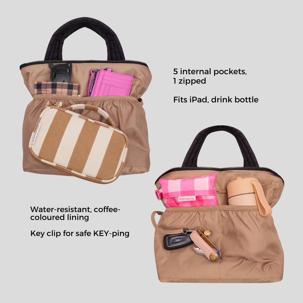 Puffy Pillow Crossbody Bag - Soft & Stylish Charcoal Shoulder Purse for Women | Perfect for Travel, Shopping & Everyday Use