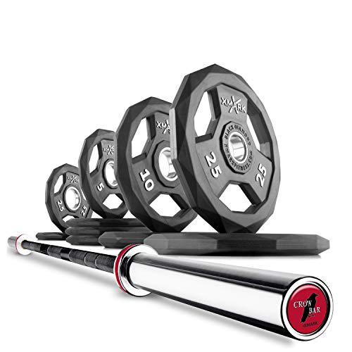 17) BAR and 95 lb Set