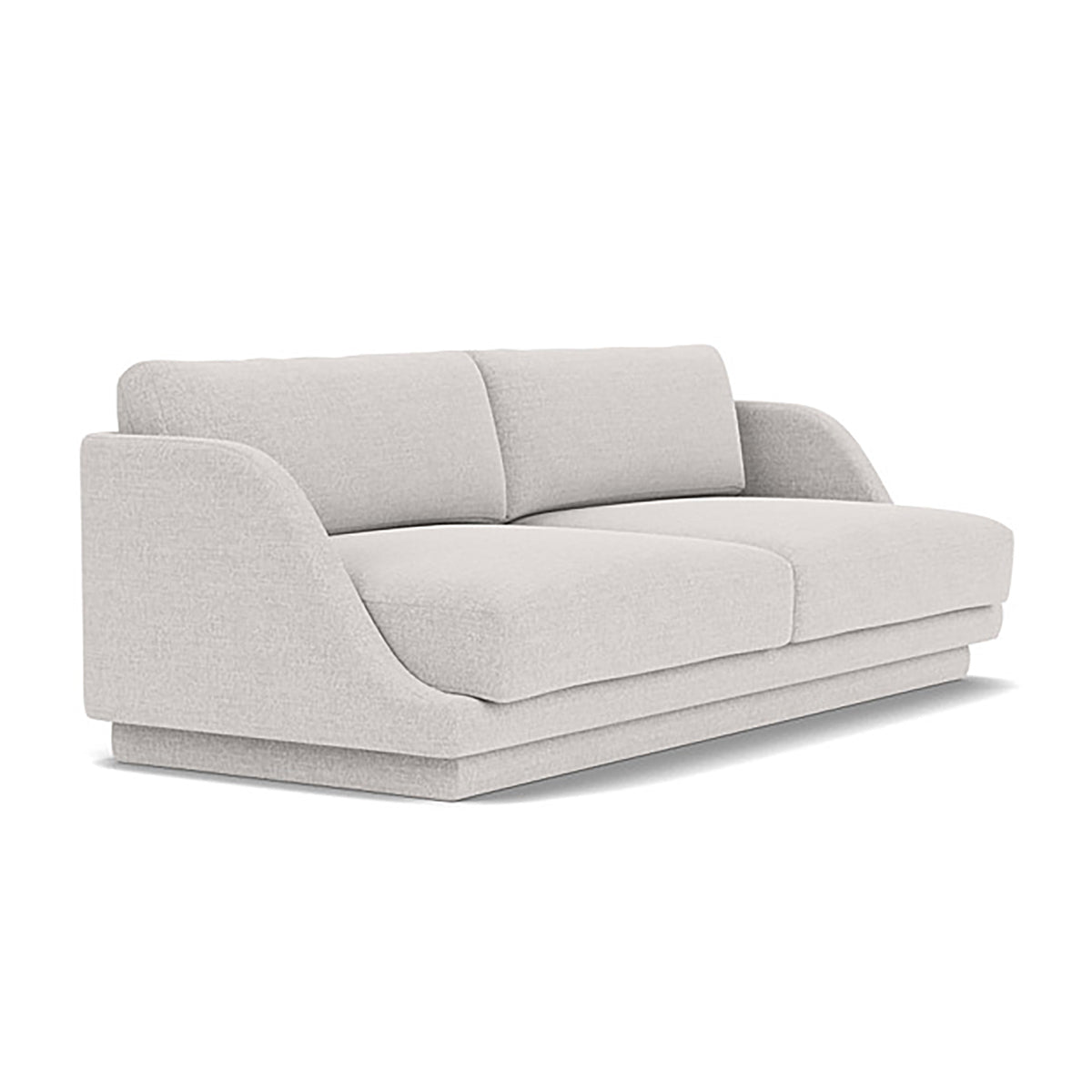 Emma Fabric 3-Seater Sofa - Modern Living Room Couch for Small Spaces, Comfortable Sectional Sofa for Apartments & Home Decor
