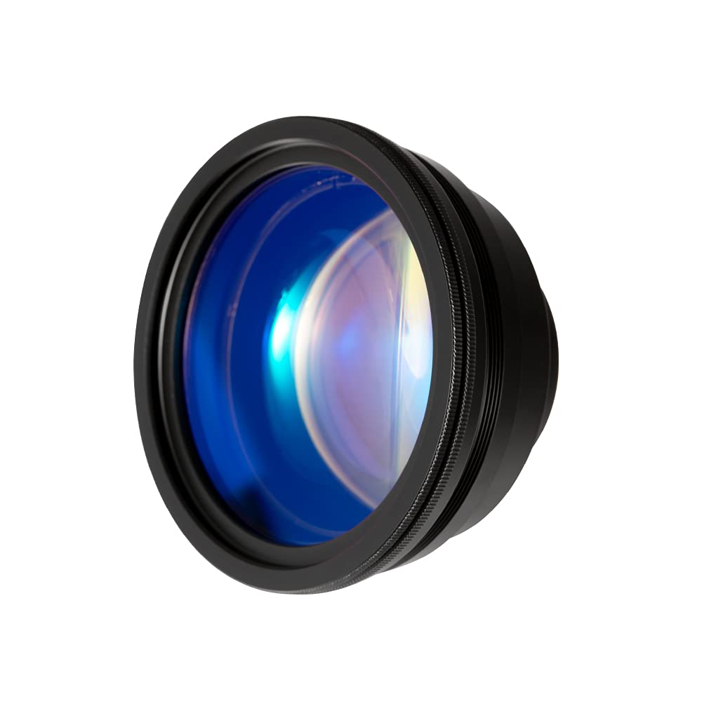 Cloudray F-Theta Lens - 175x175mm FL254mm M85 Fiber Laser Scan Lens for 1064nm Laser Machines | High-Precision Engraving & Cutting for Metal, Wood, Acrylic