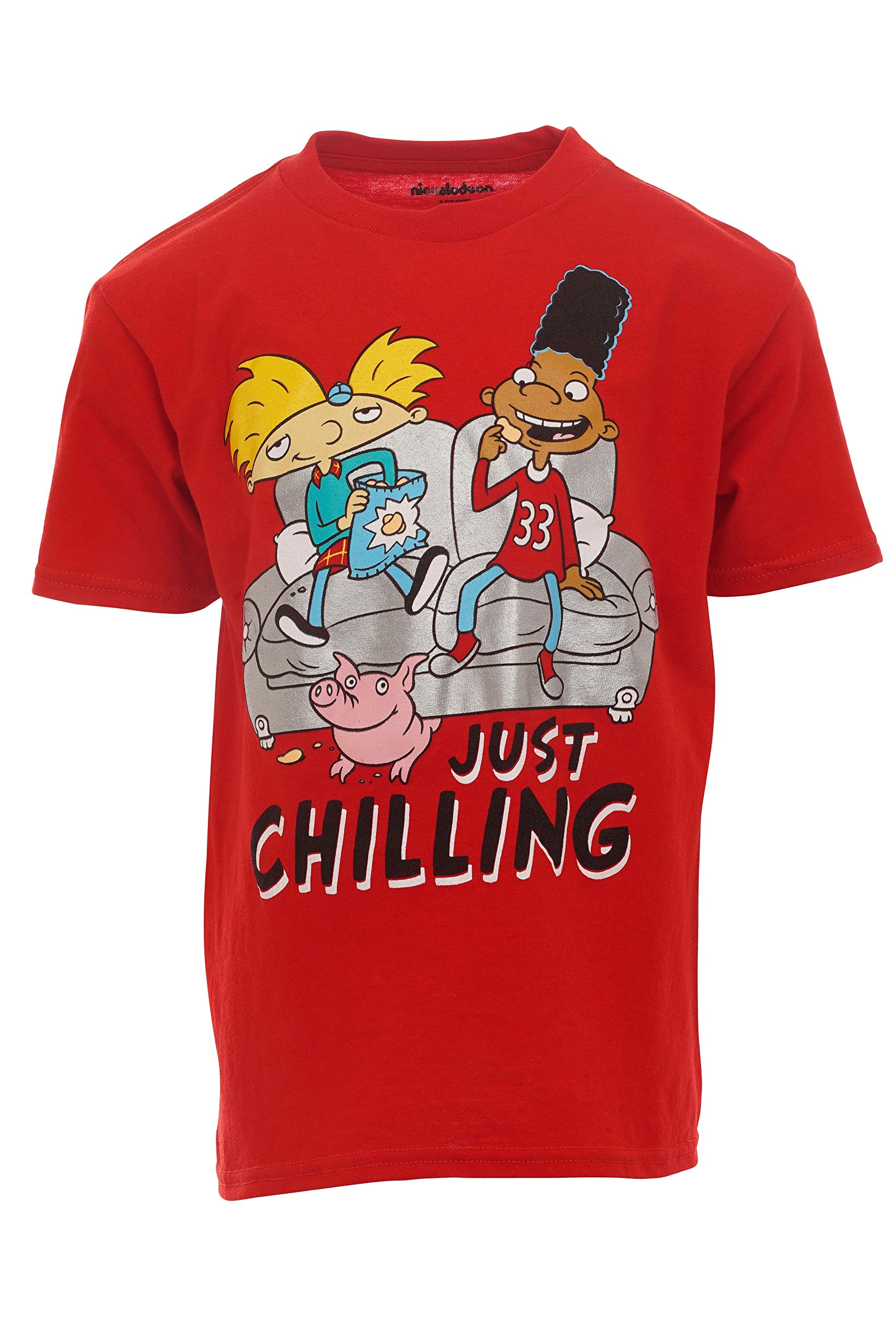 SpongeBob SquarePants Rugrats Hey Arnold Rocko Graphic T-Shirt 3-Pack | 90s Nickelodeon Cartoon Tees for Men & Women | Perfect for Casual Wear, Cosplay & Nostalgic Gifts