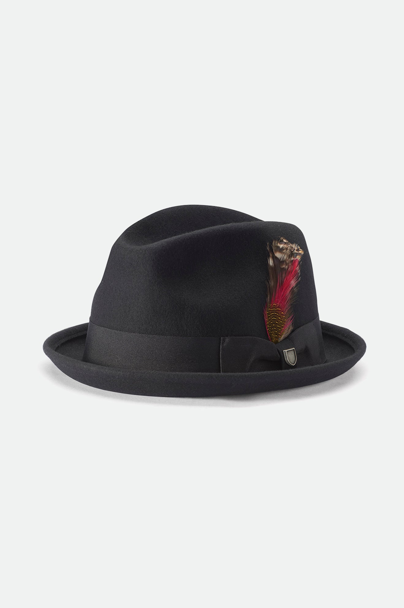 Stylish Black Fedora Hat for Men & Women - Classic Wide Brim Wool Fedora - Perfect for Outdoor Events, Weddings, and Vintage Fashion