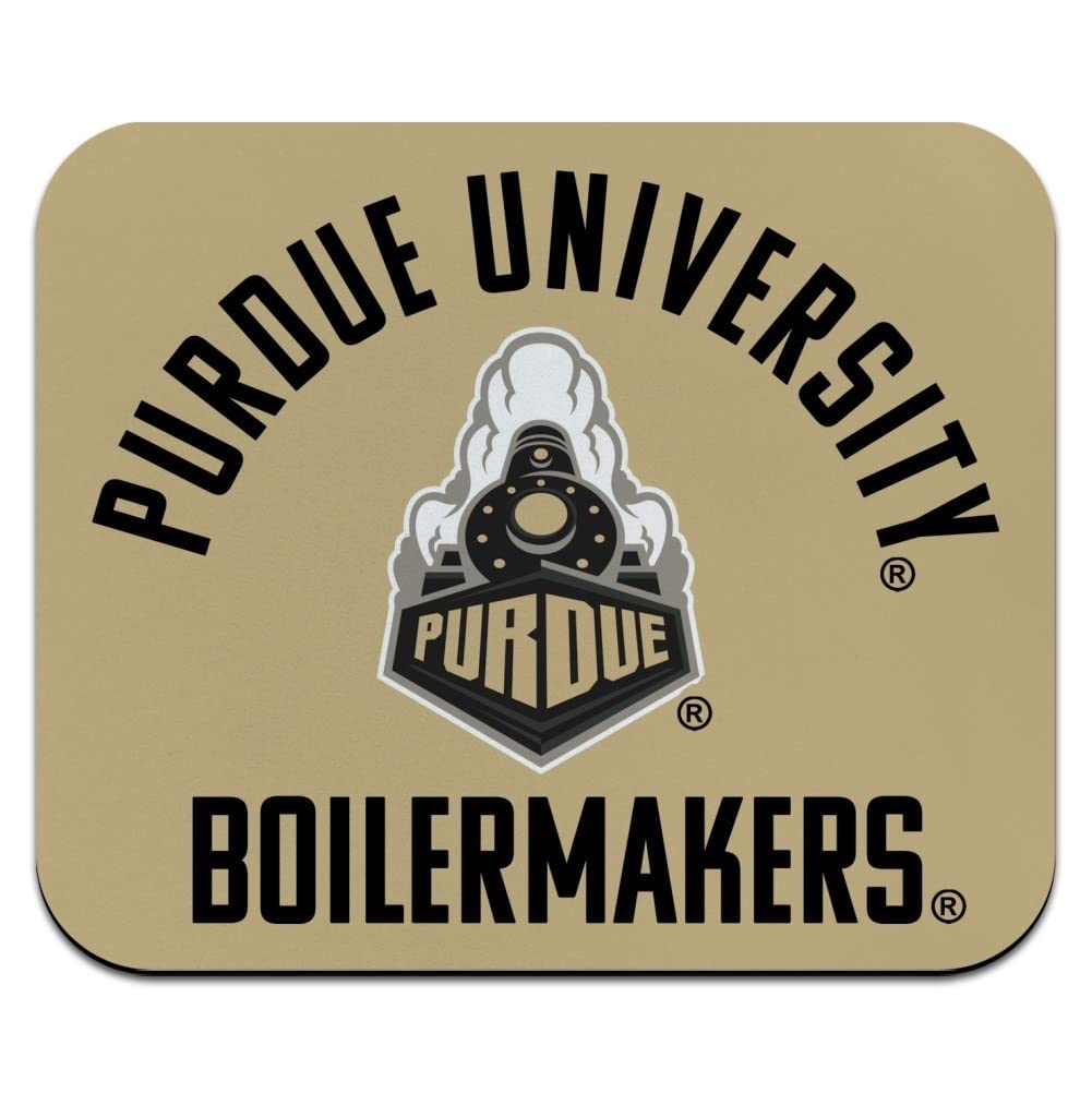 Purdue Boilermakers Low Profile Thin Gaming Mouse Pad - Non-Slip Rubber Base for PC, Laptop & Office Use - Perfect for Gamers, Students & Work
