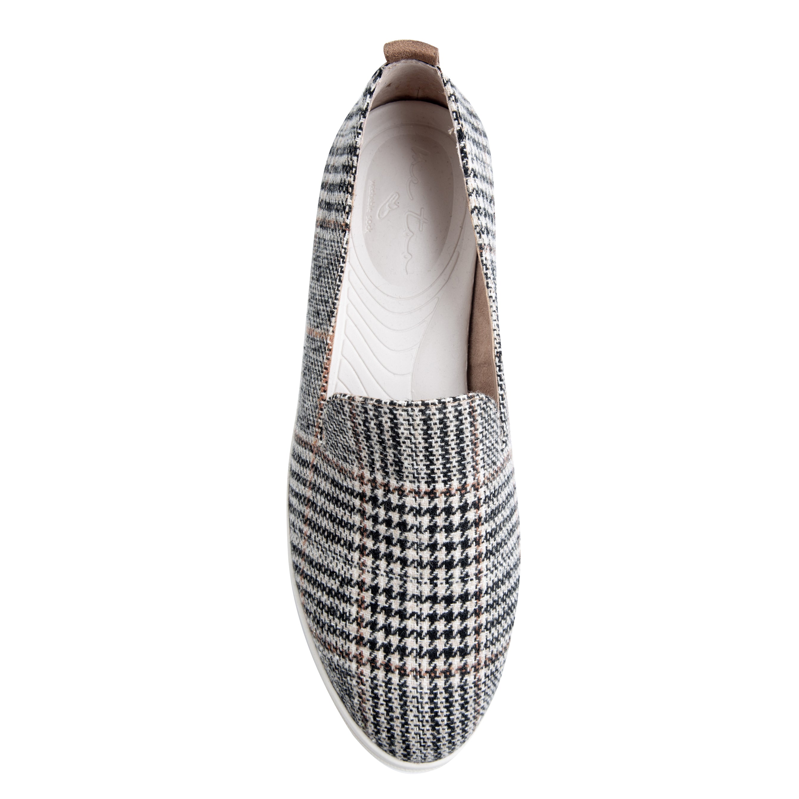 Fay Slip On Sneakers for Women - Comfortable Casual Walking Shoes - Lightweight Breathable Slip-On Loafers for Work, Travel & Everyday Wear