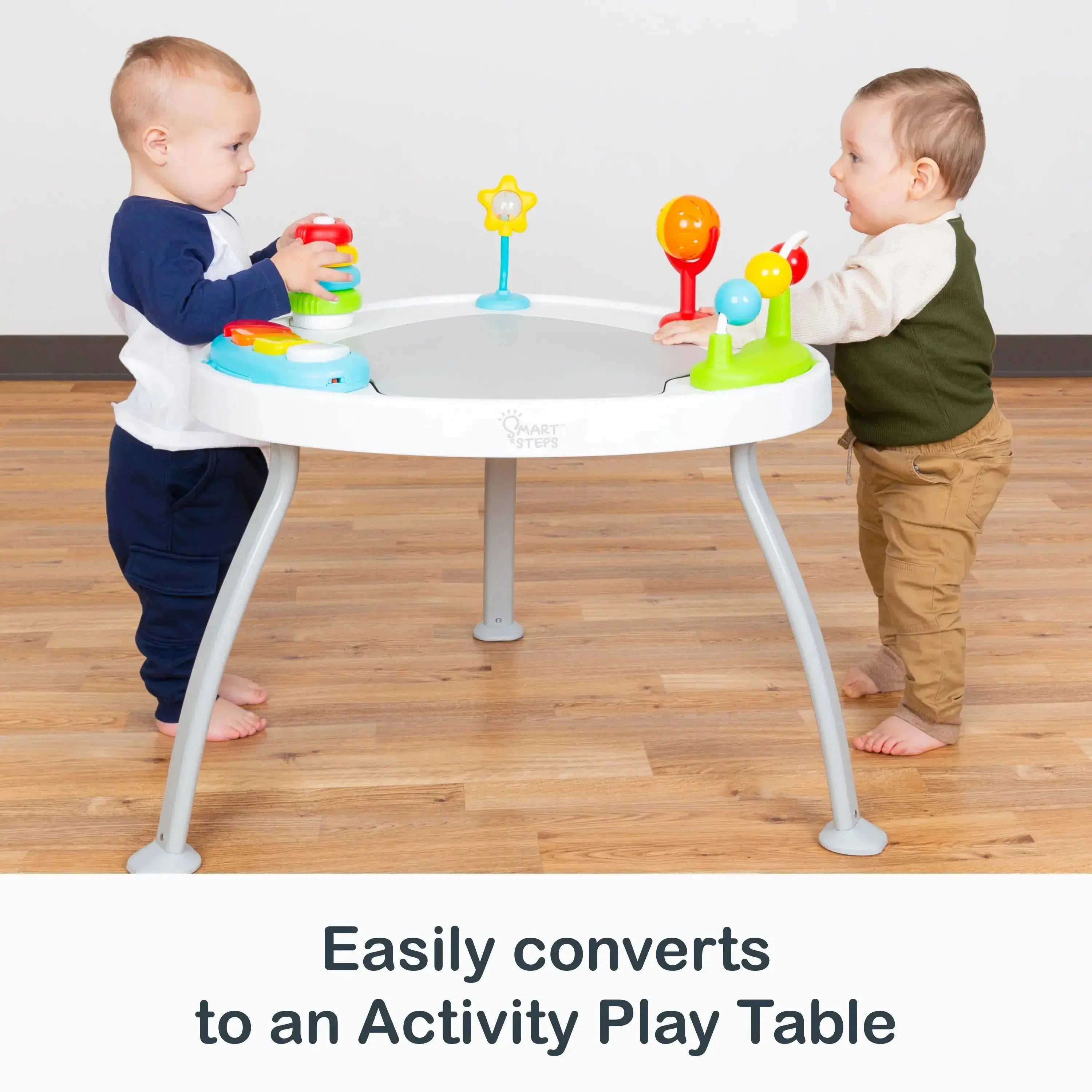 Smart Steps® Bounce N’ Play 3-in-1 Baby Activity Center - Interactive Play Gym, Jumper & Walker for Infants & Toddlers - Perfect for Indoor Playtime, Learning & Development