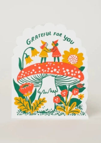 Grateful Gnomes Greeting Cards - Whimsical Gnome Designs for Birthdays, Holidays & Special Occasions - Perfect for Gifting & Home Decor
