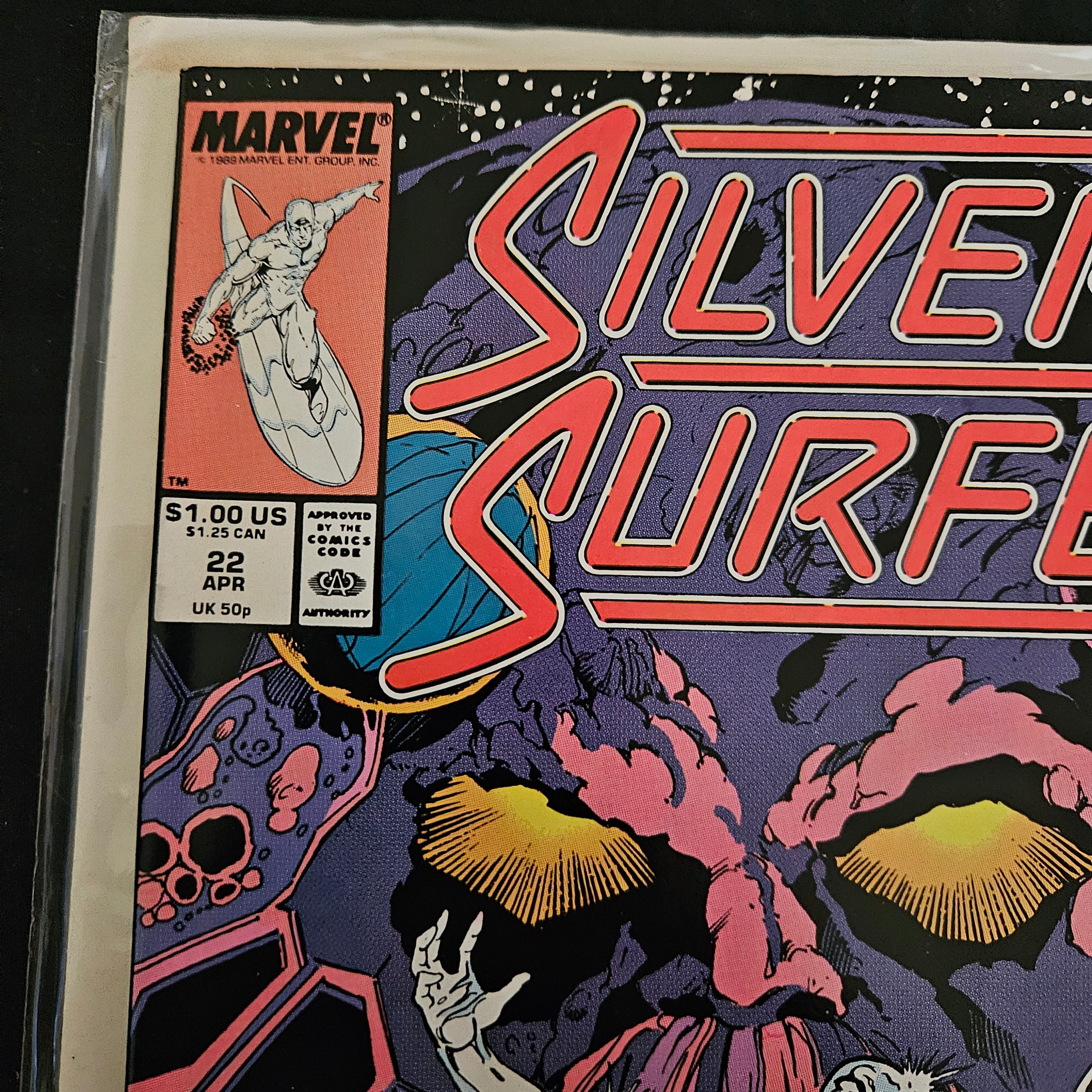 Silver Surfer #22 (Aug 1988) Marvel Comic Book - The Madness of Mephisto! NM Condition | Collectible Superhero Comics for Fans & Investors | Perfect for Display, Gifts & Comic Collections | UPC: 071486024600