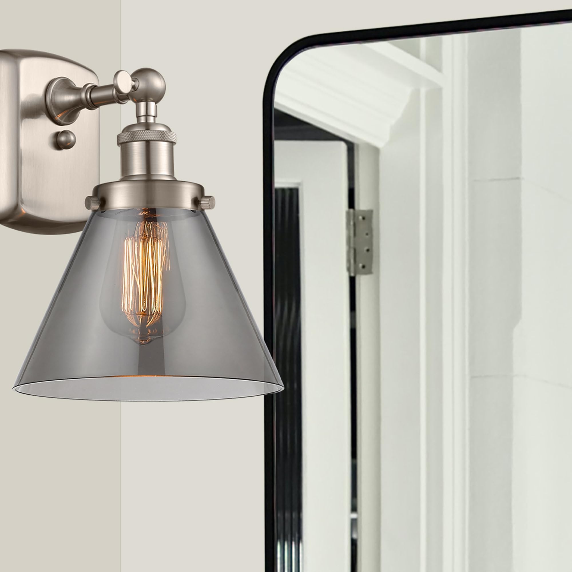Ballston Collection Bronze/Dark Finish Transitional One Light Wall Sconce - Elegant Lighting for Bedroom, Hallway & Entryway Decor