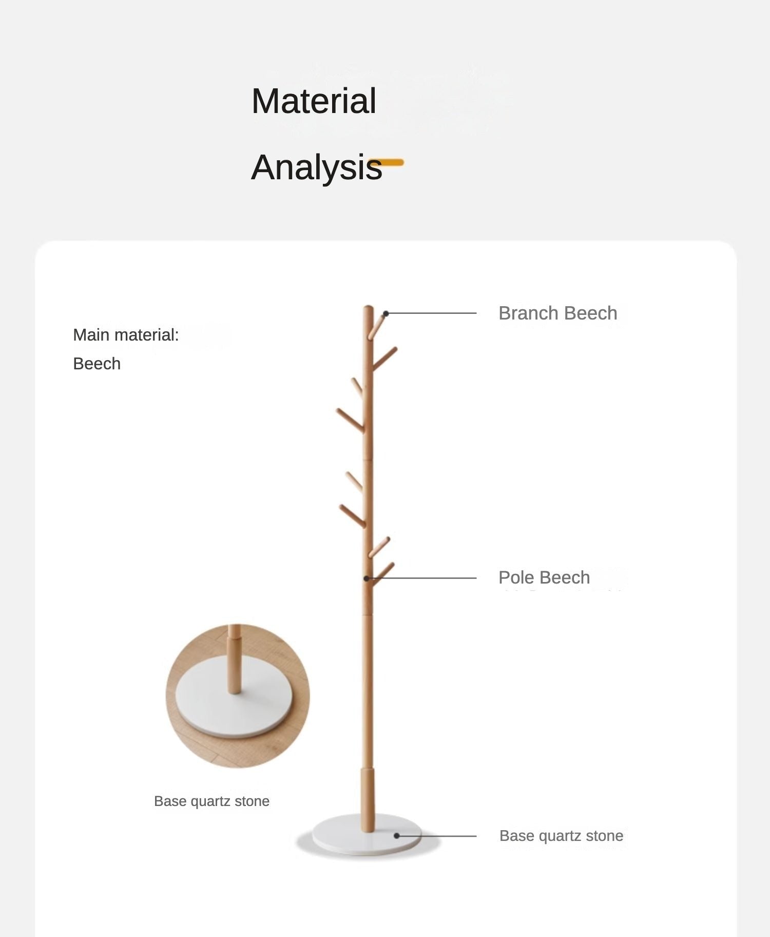 Premium Solid Wood Clothes Hangers - Beech & Ash Wood Garment Rack for Closet Organization | Ideal for Hanging Coats, Dresses, Suits & Delicate Clothing