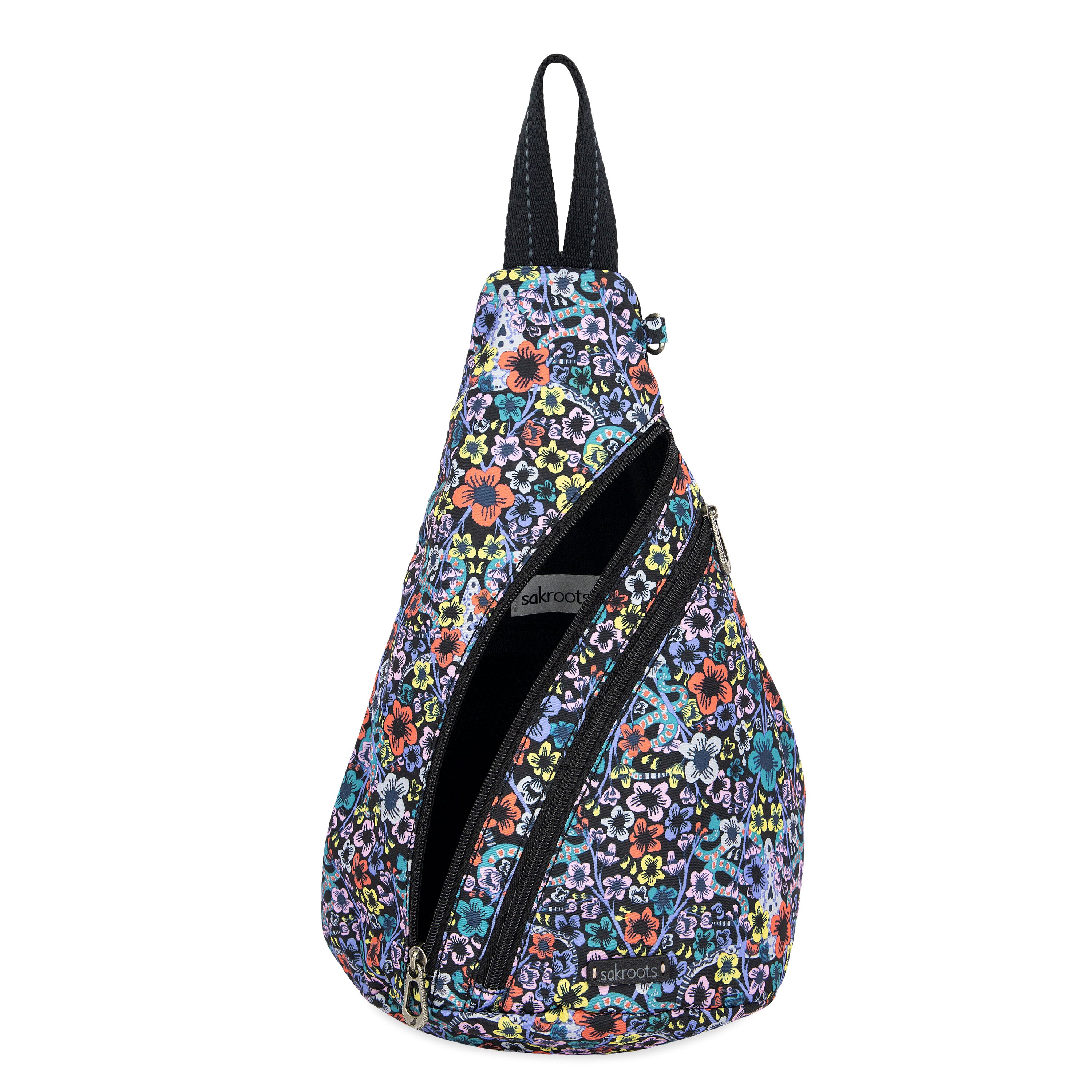 On The Go Sling Backpack - Lightweight Crossbody Travel Bag for Men & Women - Perfect for Hiking, Commuting & Everyday Use