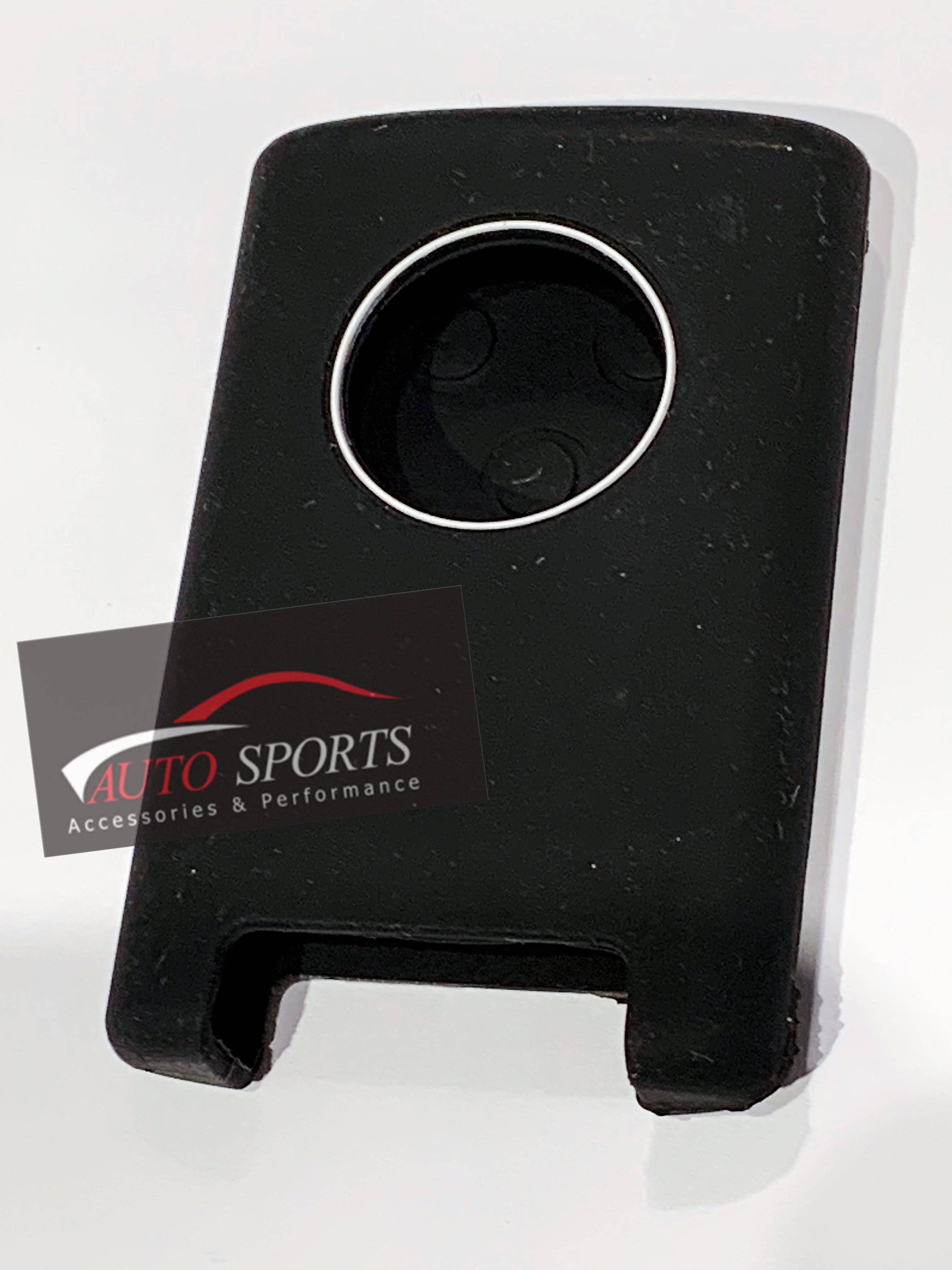 Cadillac Remote Key Fob Cover - 4 Button Silicone Rubber Protector Case for Keyless Entry (Perfect for XT5, Escalade, CTS Models) - Durable & Stylish Protection for Everyday Use