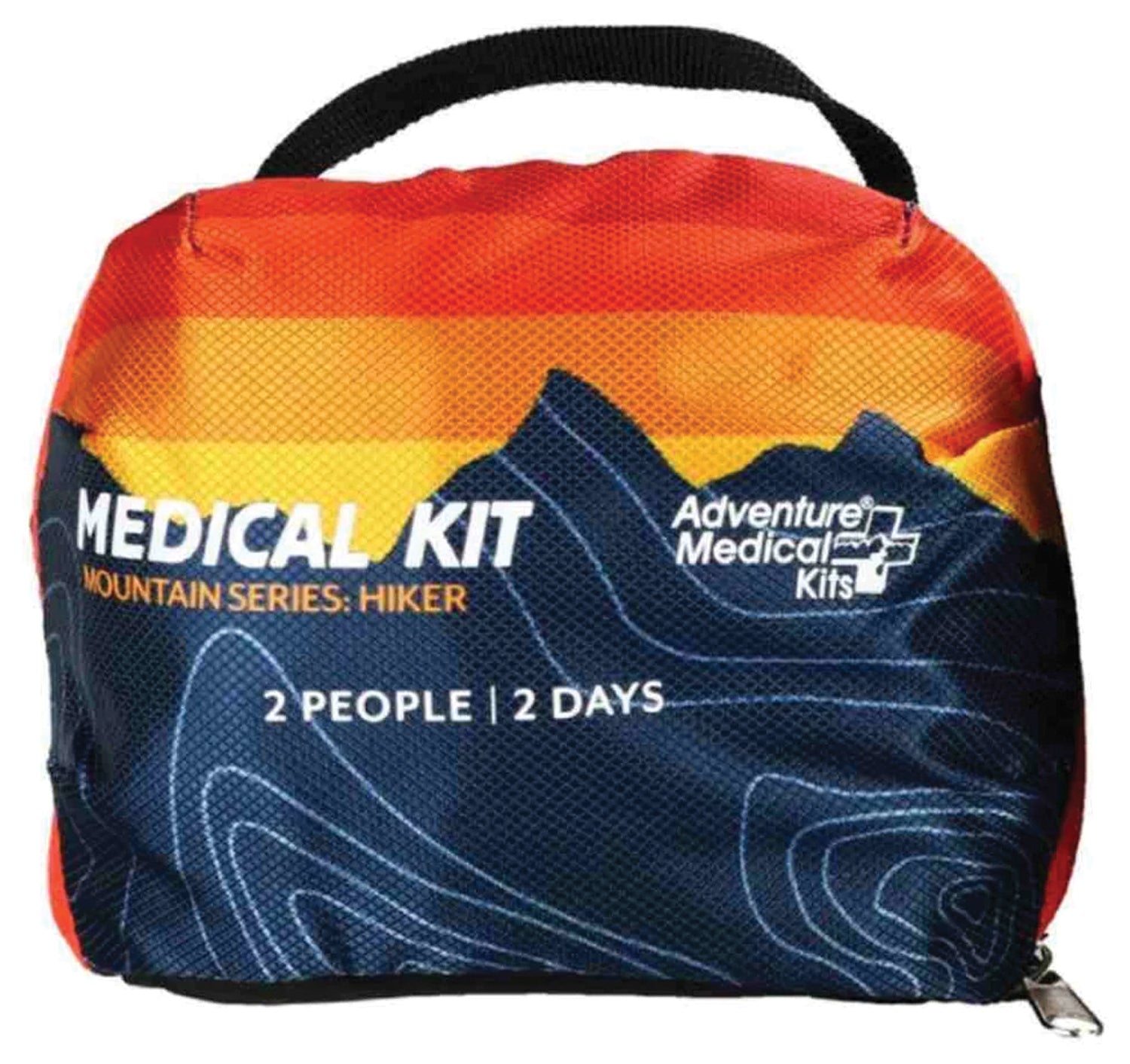 Adventure Medical Hiker Kit Sunset - Compact First Aid Kit for Hiking, Camping & Outdoor Emergencies | Essential Medical Supplies for Backpacking, Travel & Wilderness Survival
