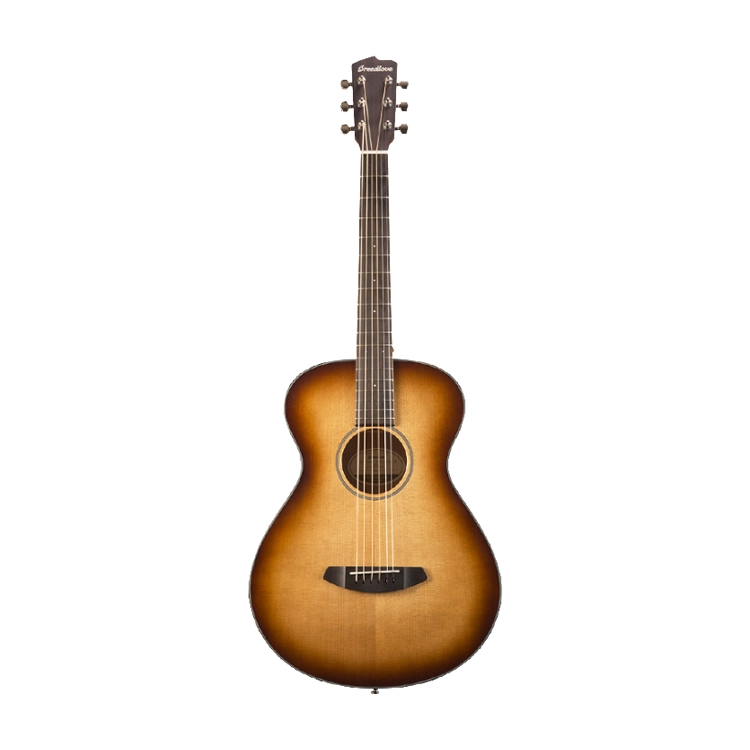 Breedlove Discovery Concertina Acoustic Guitar - Sunburst Finish | Perfect for Travel, Camping & Live Performances