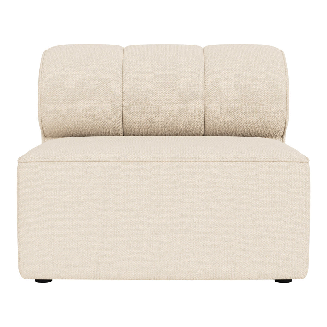 Modular Sofa with Open Components - Customizable Sectional Couch for Living Room, Lounge & Office - Eave Seamline Design