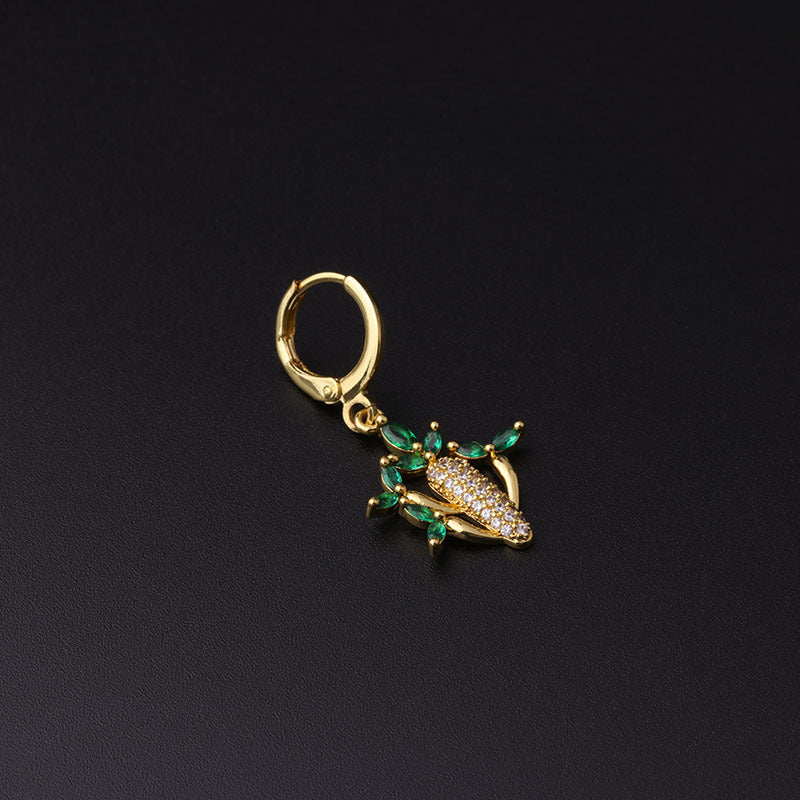 18K Gold Ocean Animal Dangle Hoop Earrings - Dolphin, Starfish & Seahorse Designs | Elegant Jewelry Gift for Women | Perfect for Beach Vacations, Summer Outfits & Casual Wear