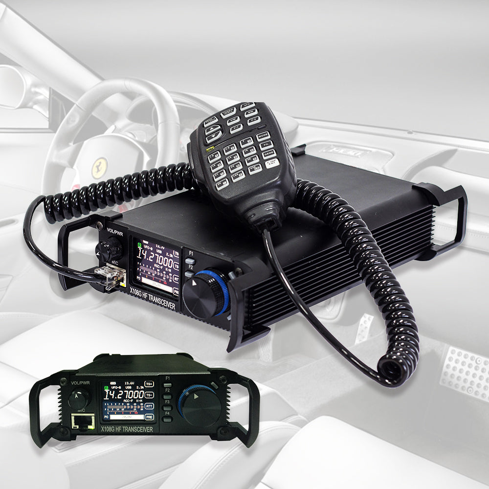 Xiegu X108G Outdoor Portable HF Radio Transceiver - Compact & Durable for Ham Radio Enthusiasts | Perfect for Camping, Hiking & Emergency Communications