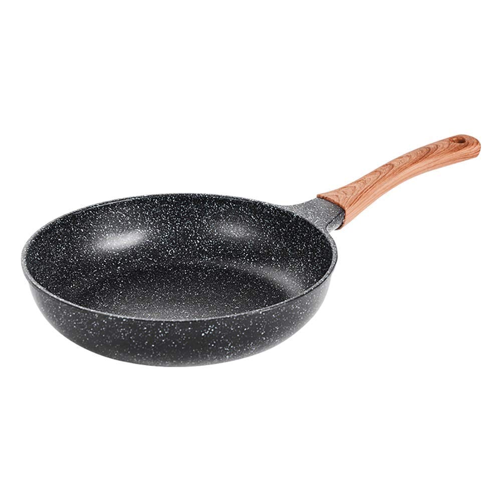 UXZDX CUJUX Nonstick Wok Pan - Die-Cast Aluminum, Dishwasher Safe & Scratch Resistant - Induction Compatible Stir Fry Pan (Small) - Perfect for Asian Cooking, Stir-Frying & Home Kitchen Use
